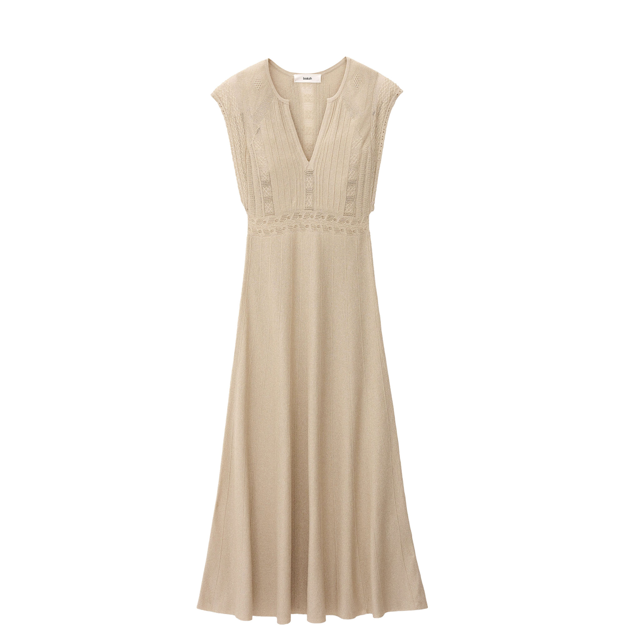 Pasqualina Pointelle Knitted Dress