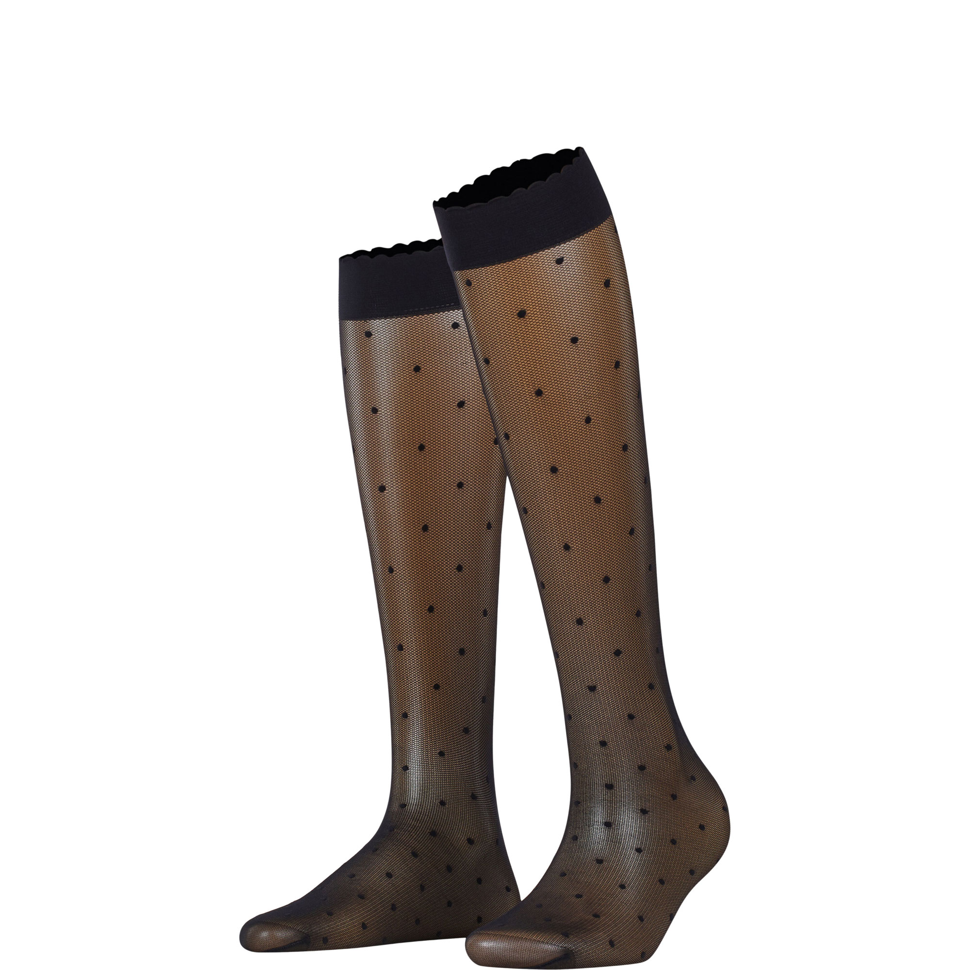 Dot Knee Highs 15 Denier