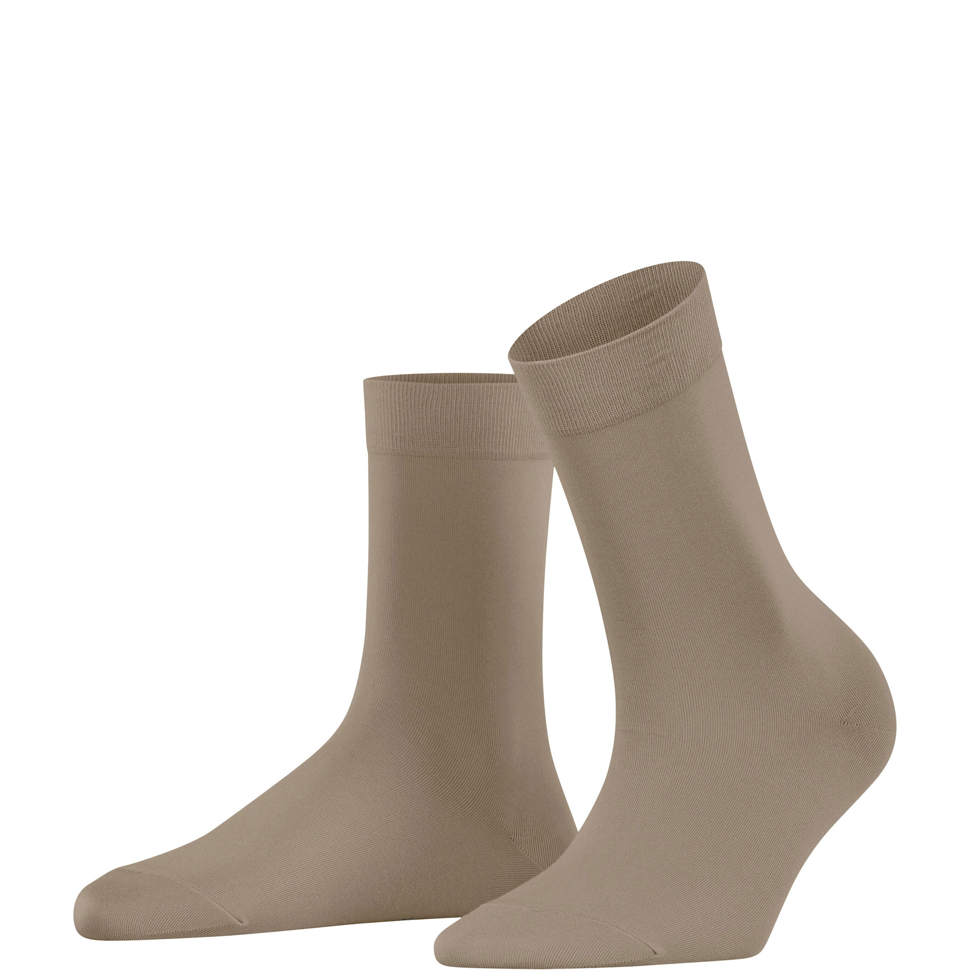 Touch Ribbed Trim Socks