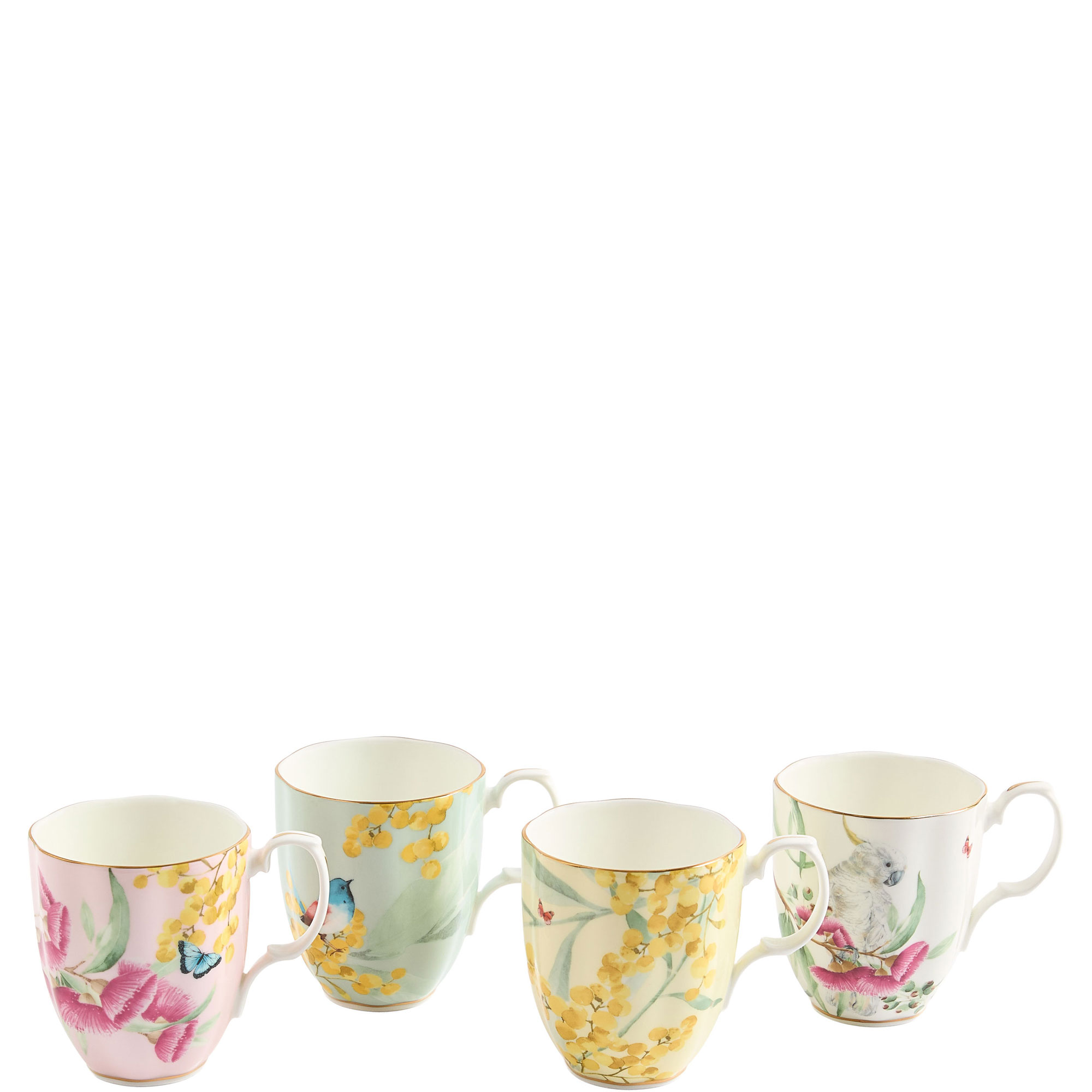Miranda Kerr Australiana Four-Piece Mug Set
