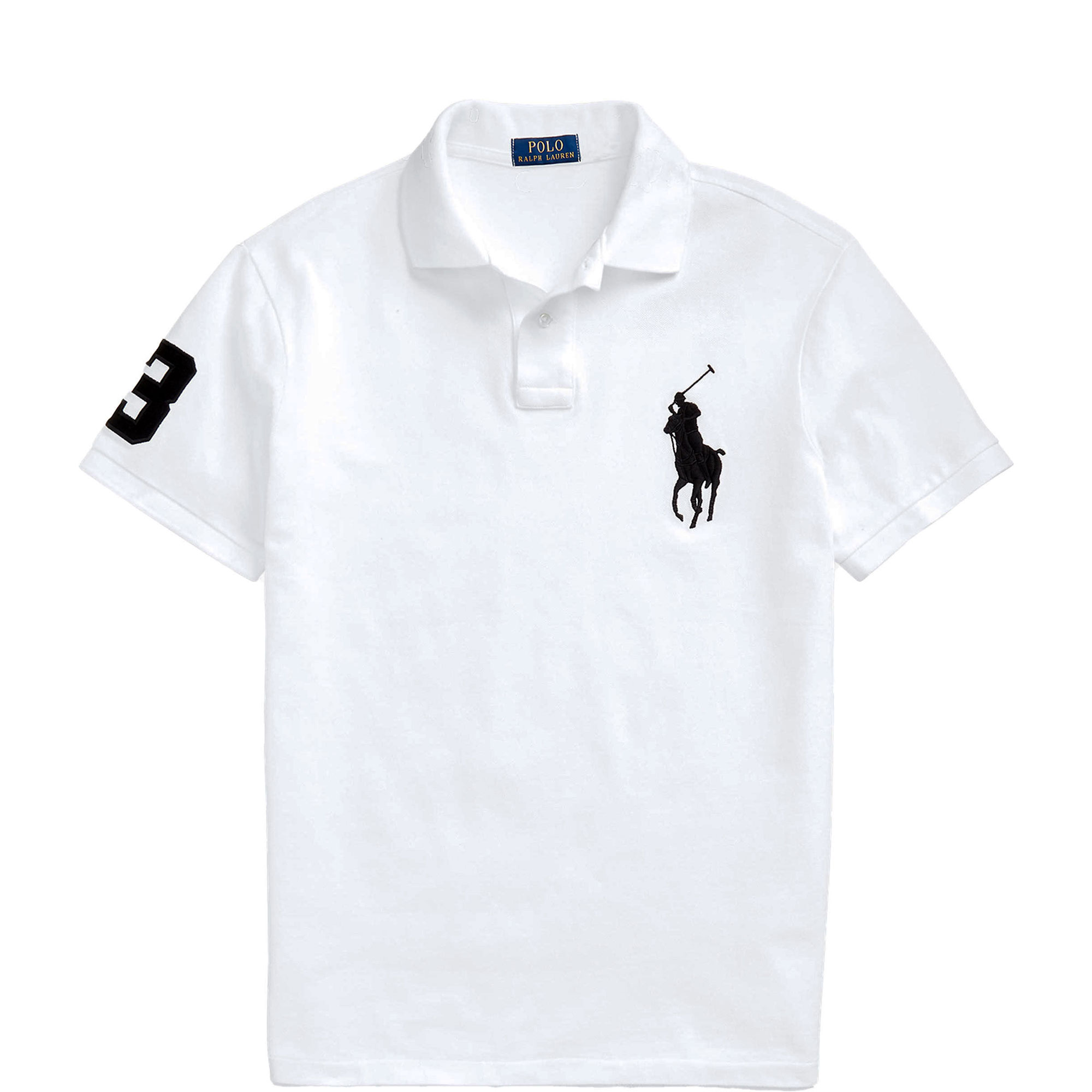 Big Pony Logo Mesh Polo Shirt