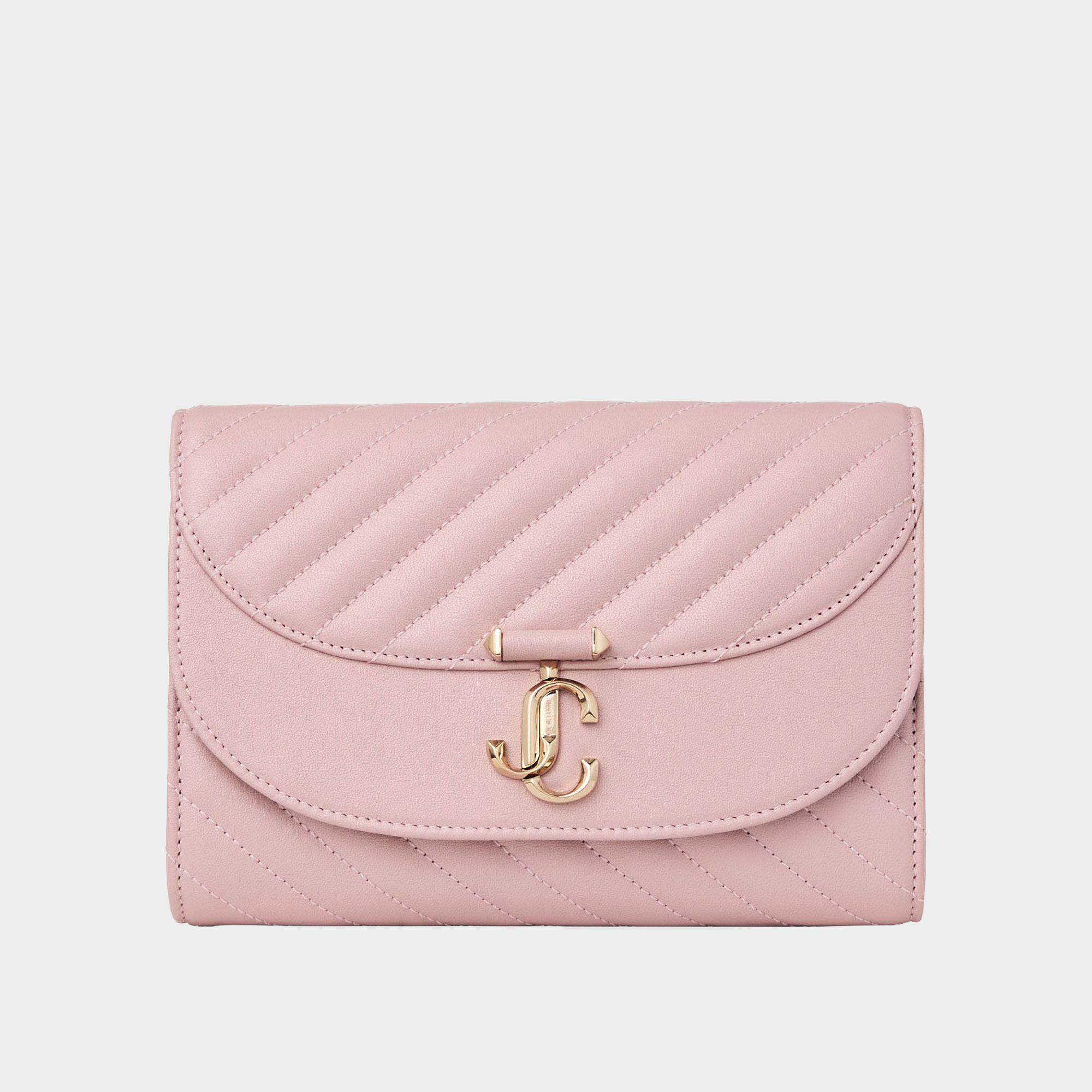 Curve Quilted Chain Wallet