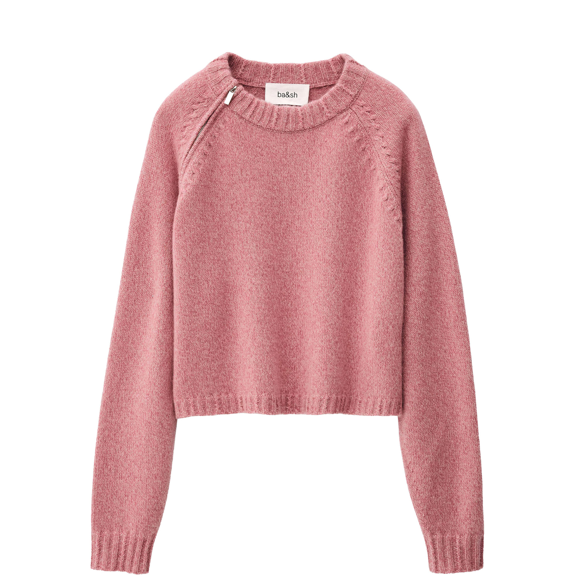 Corvy Cropped Knitted Sweater