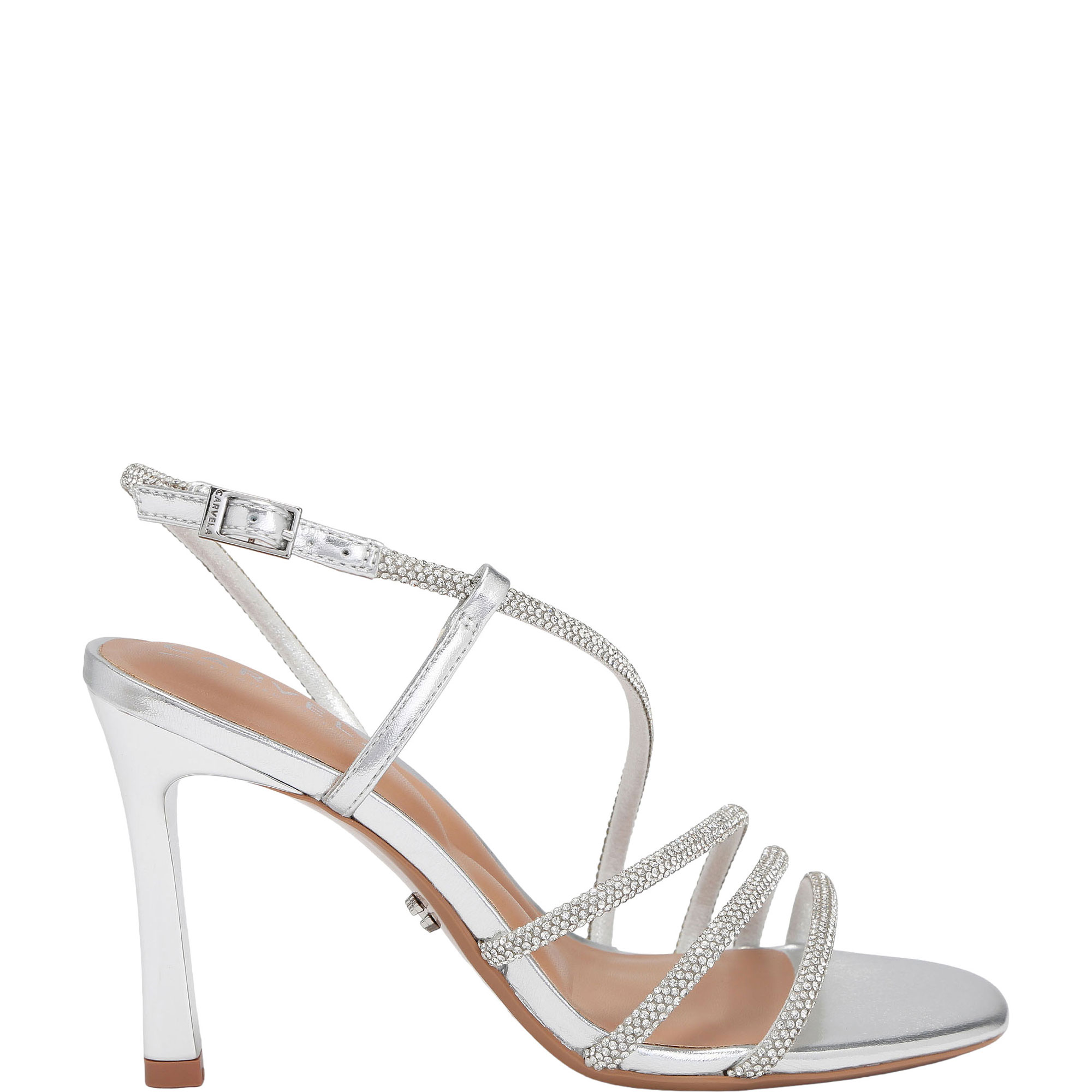 Paparazza Jewel Wide Fit Heeled Sandals