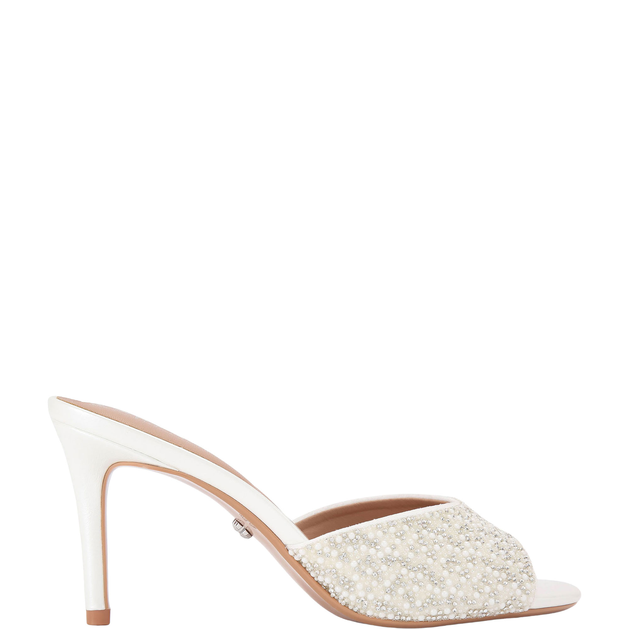 Silvia Embellished Heeled Mules