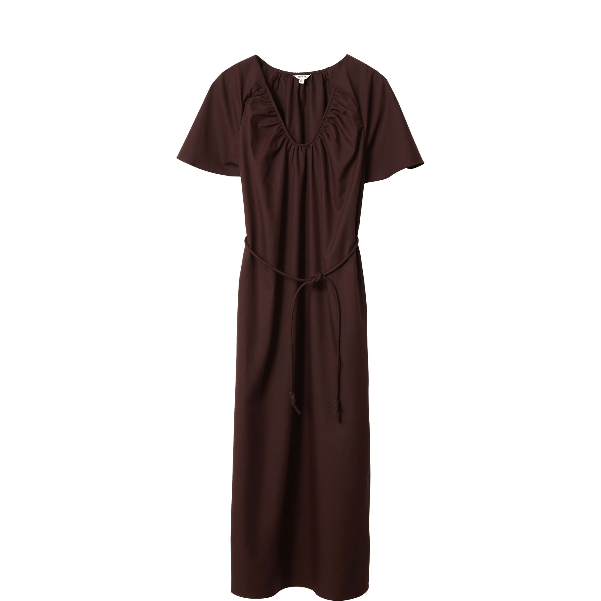 Tie Waist Flared Dress