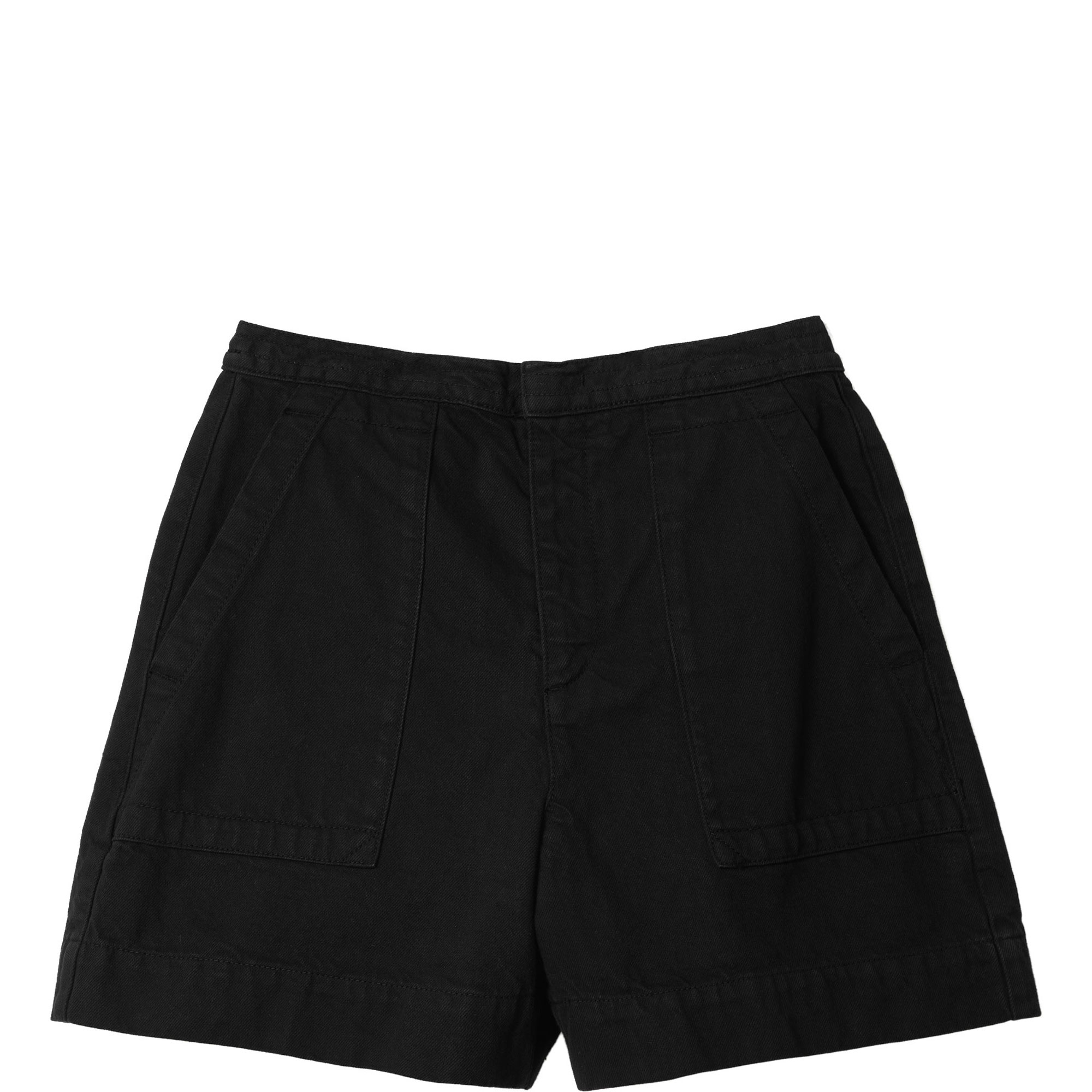 Patch Pocket Denim Shorts