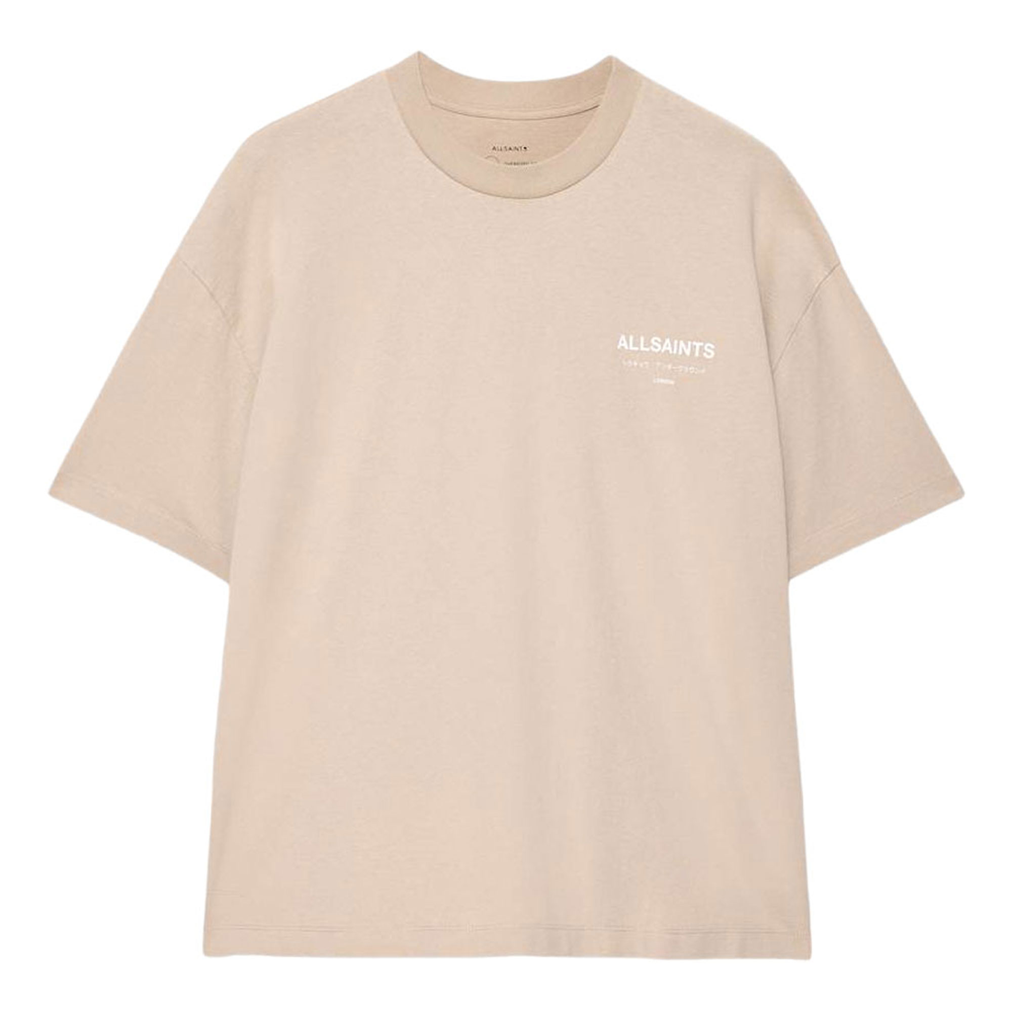 Allsaints Underground Back Graphic Logo T-Shirt