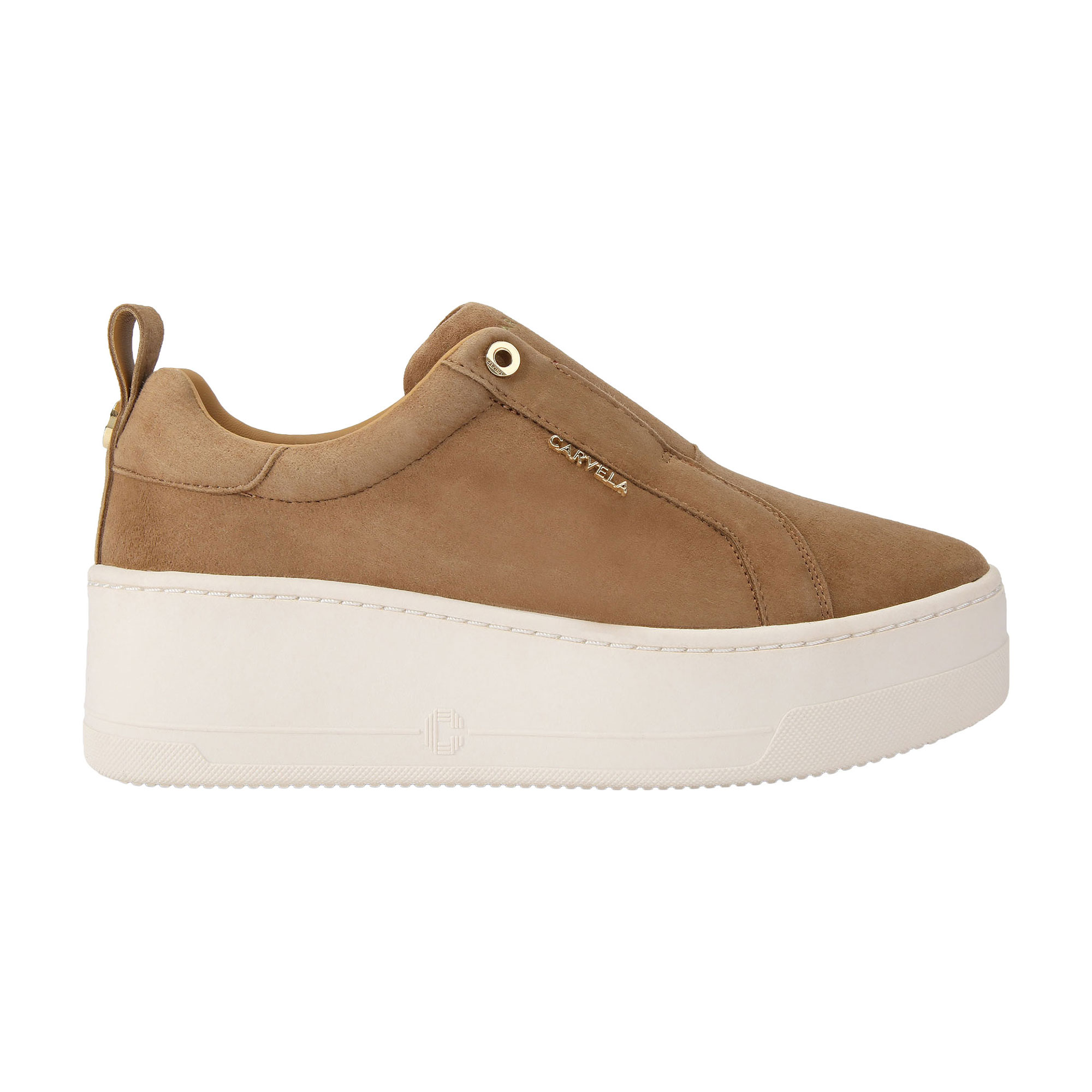 Carvela Connected Laceless Platform Trainers