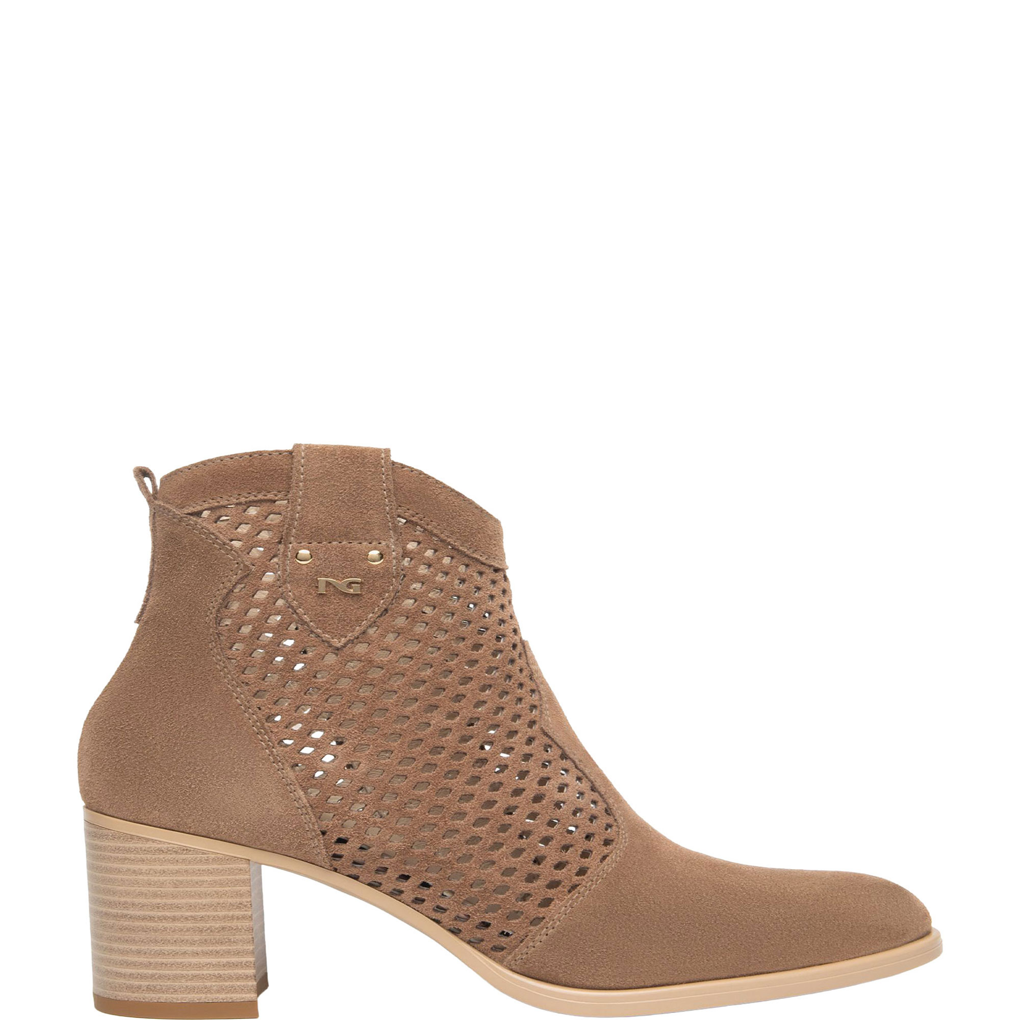 Block Heel Ankle Boots