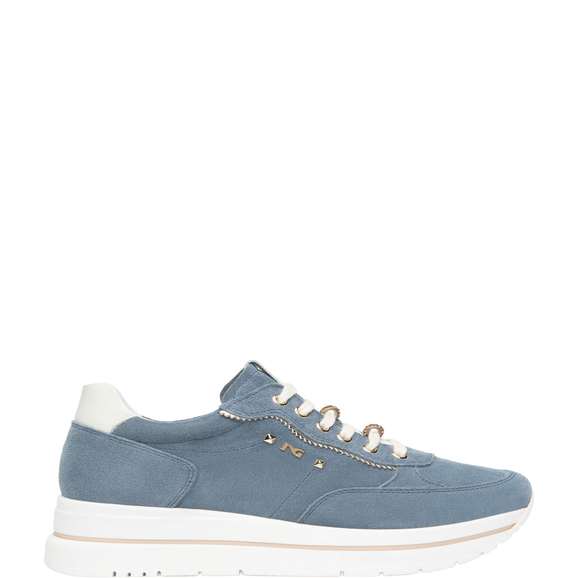 Embellished Logo Trainers