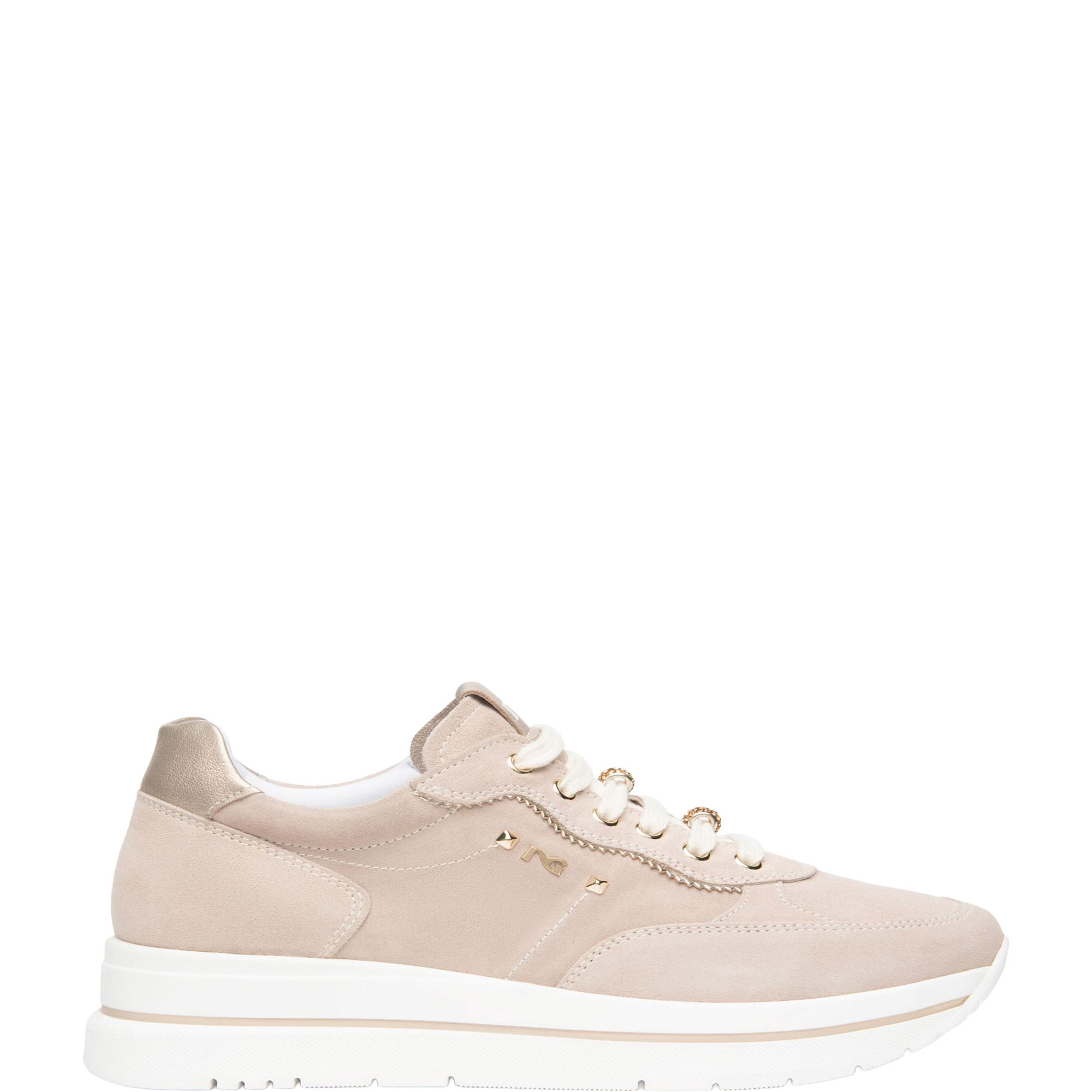 Embellished Logo Trainers