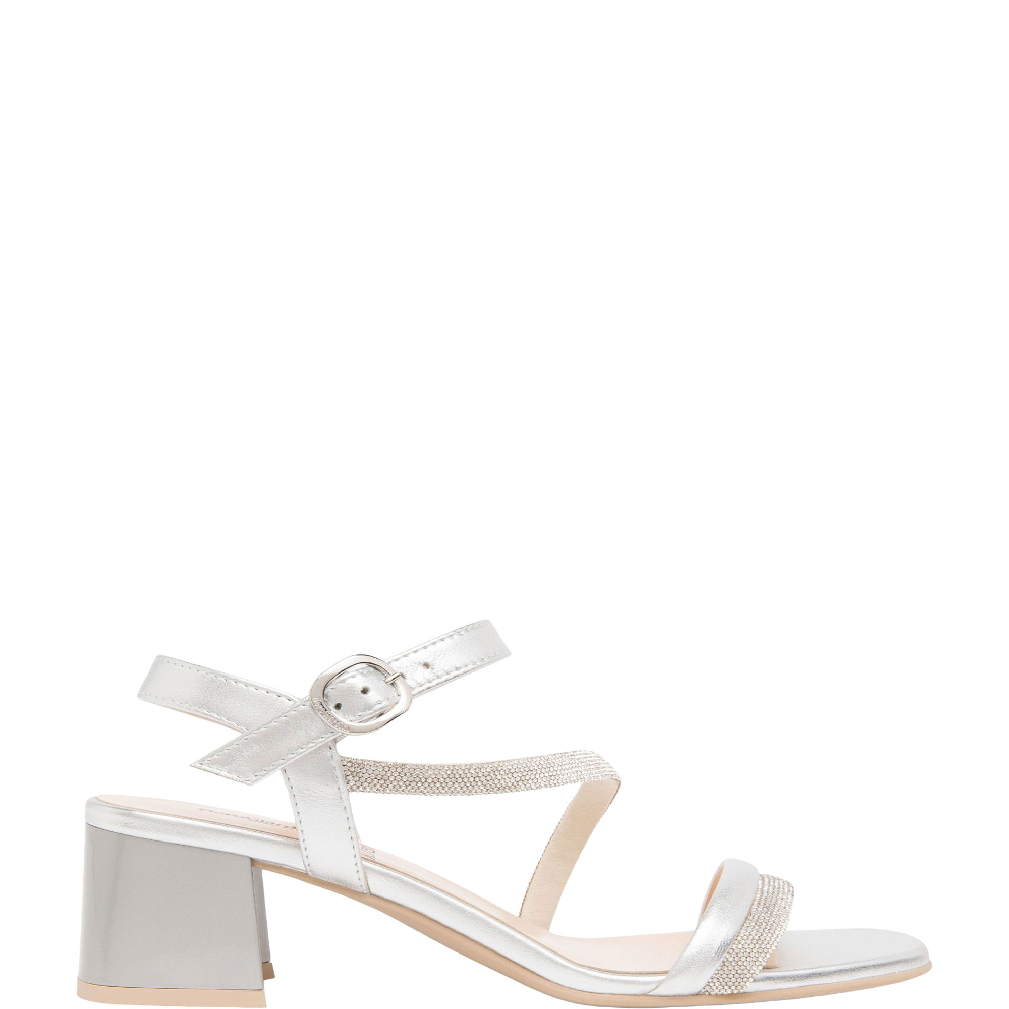 Embellished Block Heels