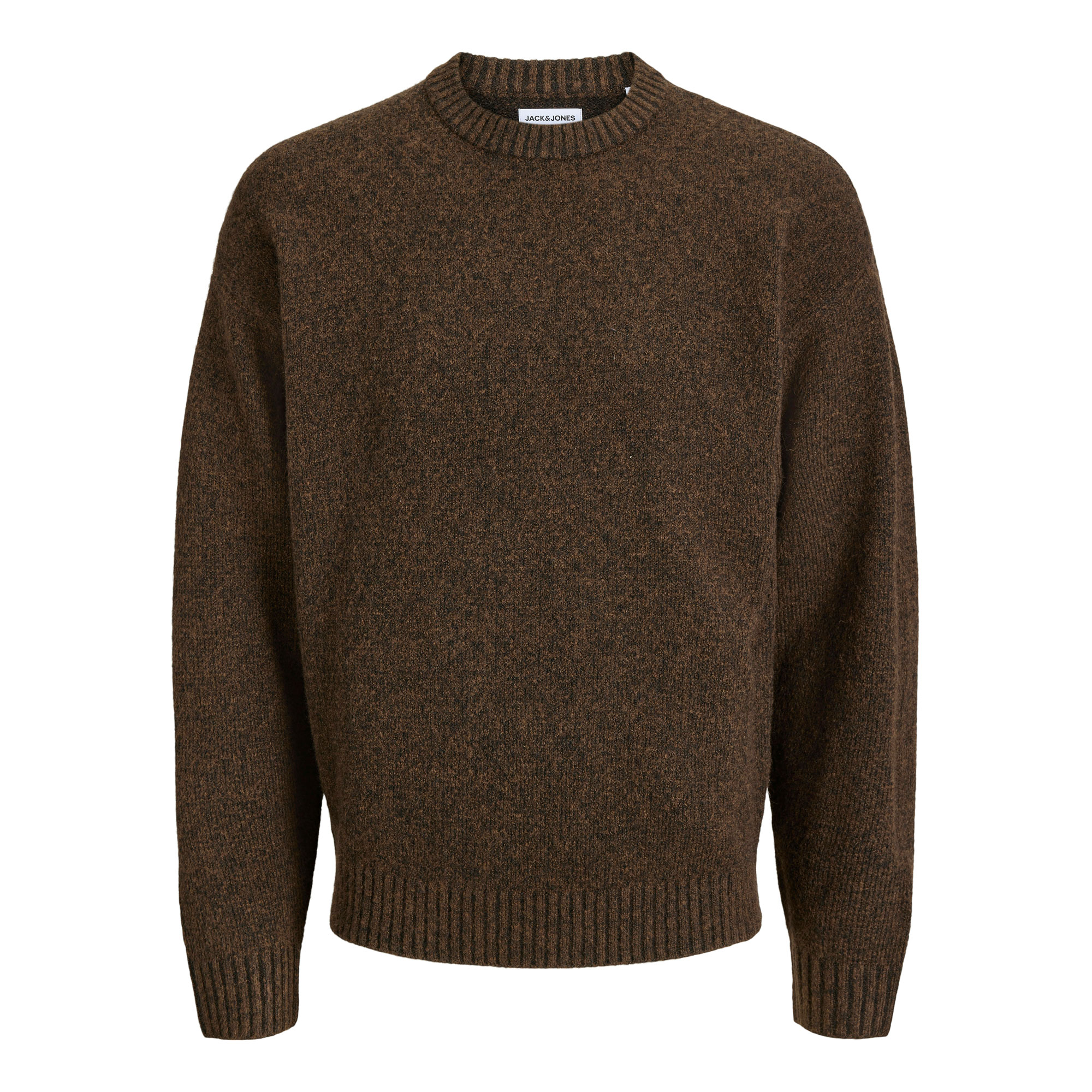 Einfarbig Strickpullover | Relaxed Fit, Einfarbig, Langarm, Casual, Bei max. 30°C im schongang waschen - Bild 4