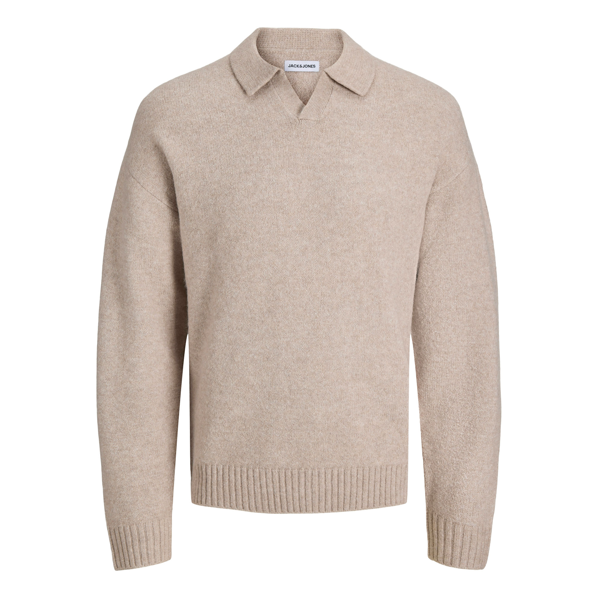Jack&Jones - Jorsoho Ollie Knit Split Neck Sn - Gr. - Xl - Bild 3