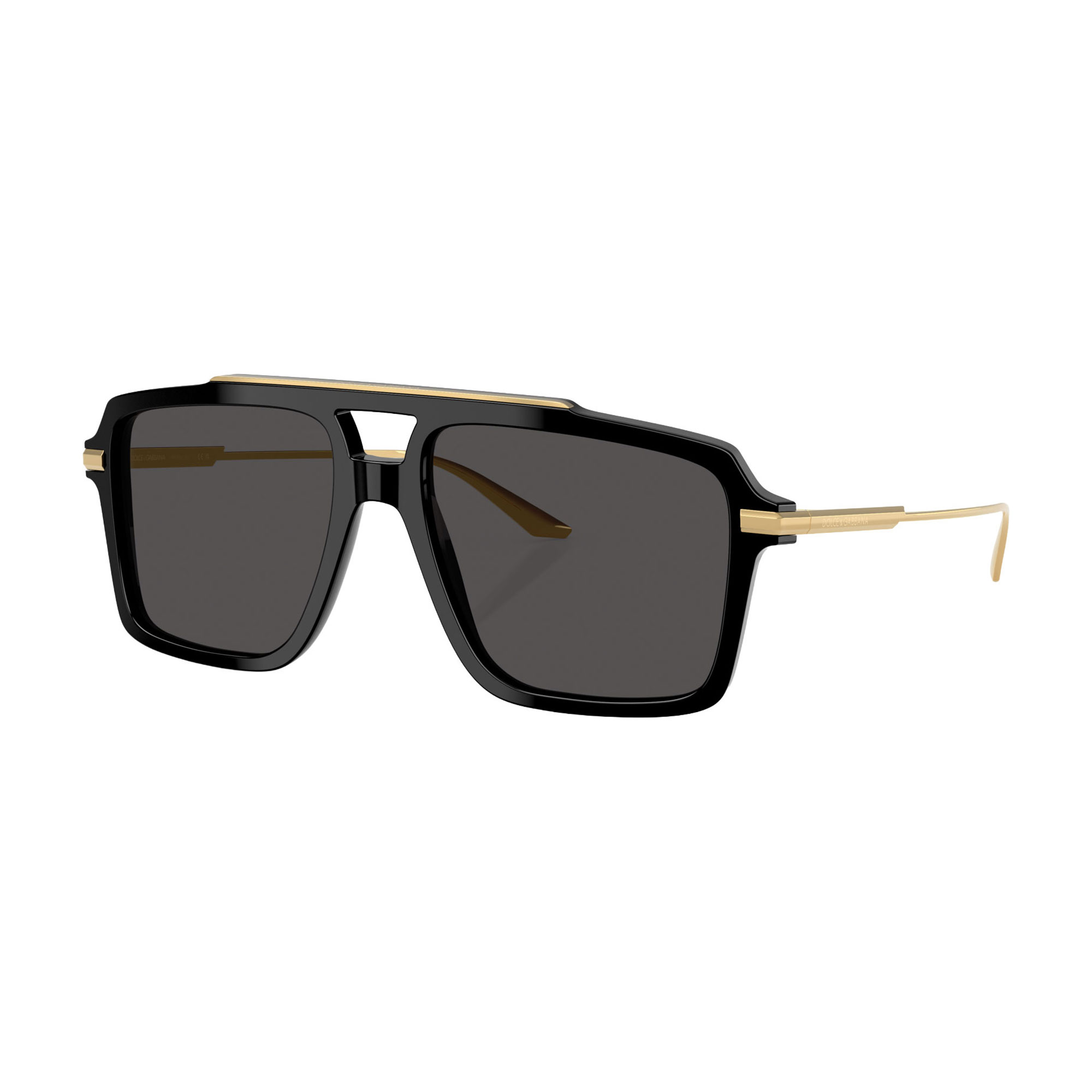 Dolce & Gabbana Herren Grau Dg4477 501/87 Sonnenbrillen Acetat Schwarz Pilot Normal - Bild 4