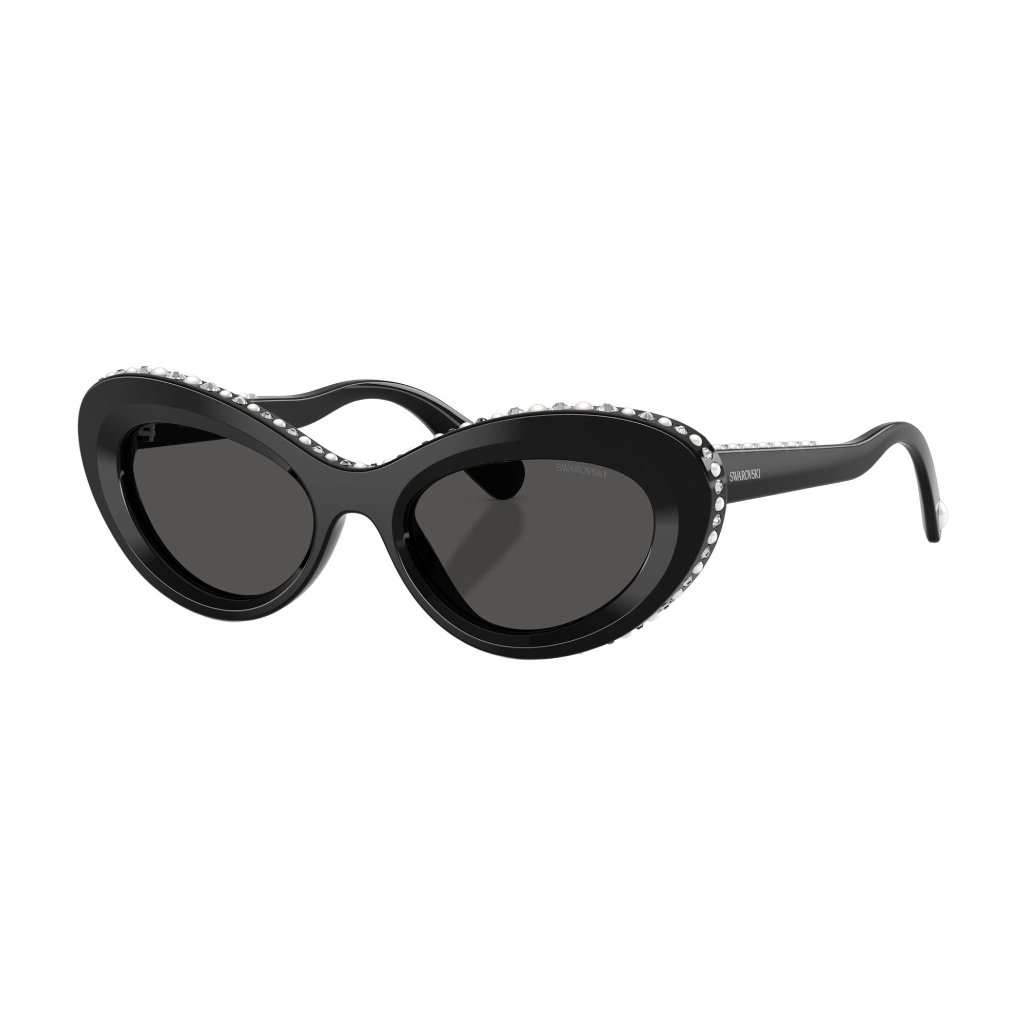 Swarovski Damen Dunkelgrau Frau Sunglass Sk6061u - Rahmenfarbe: Schwarz, Linsenfarbe: - Bild 7