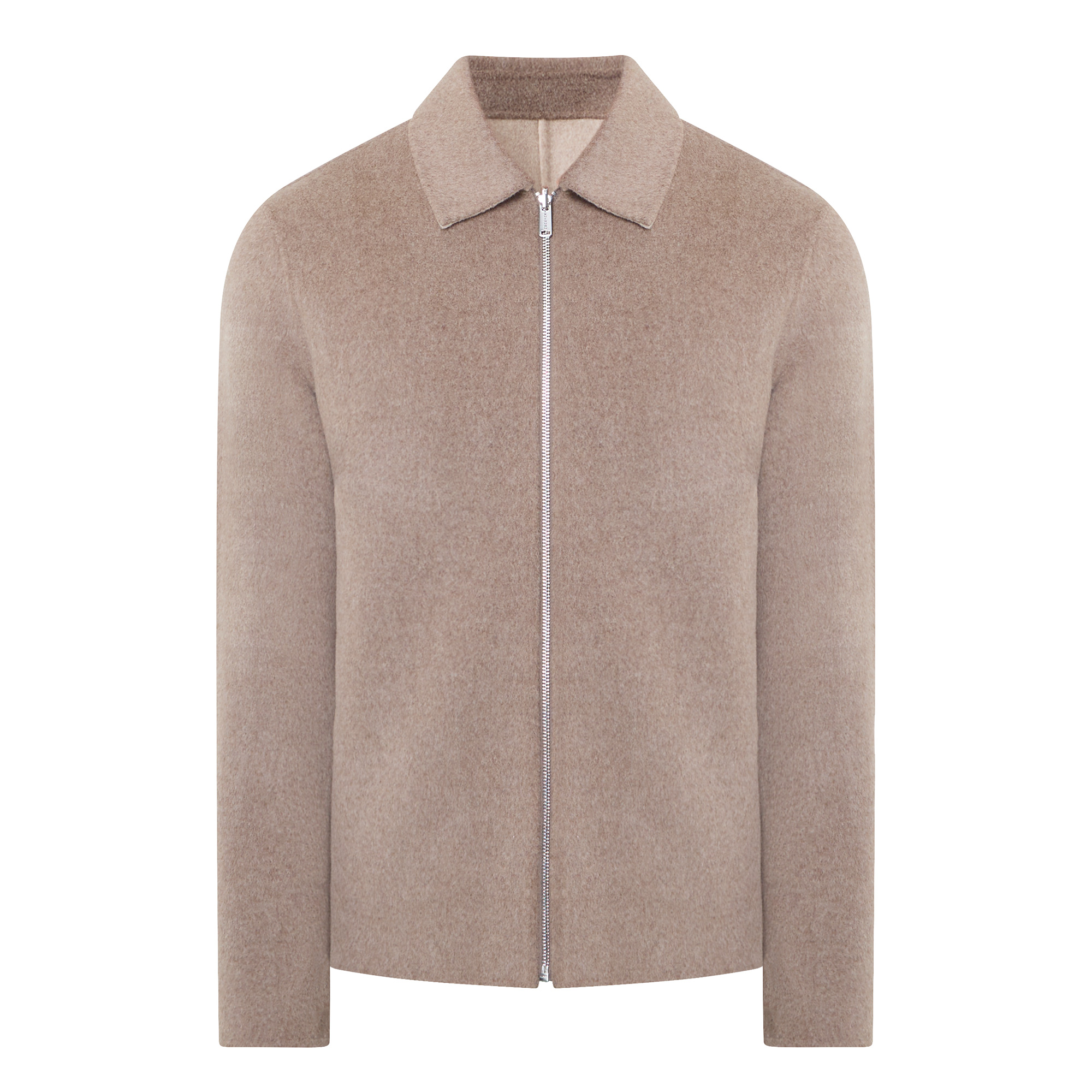 Profuomo Logo Zip Overshirt