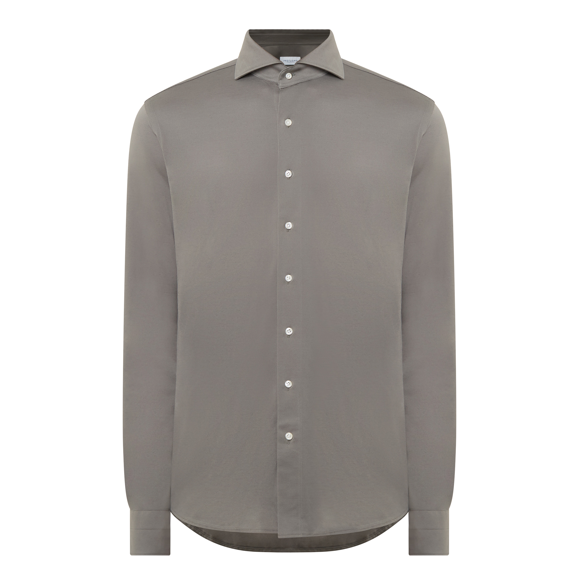 Profuomo Japanese Knitted Single Cuff Shirt