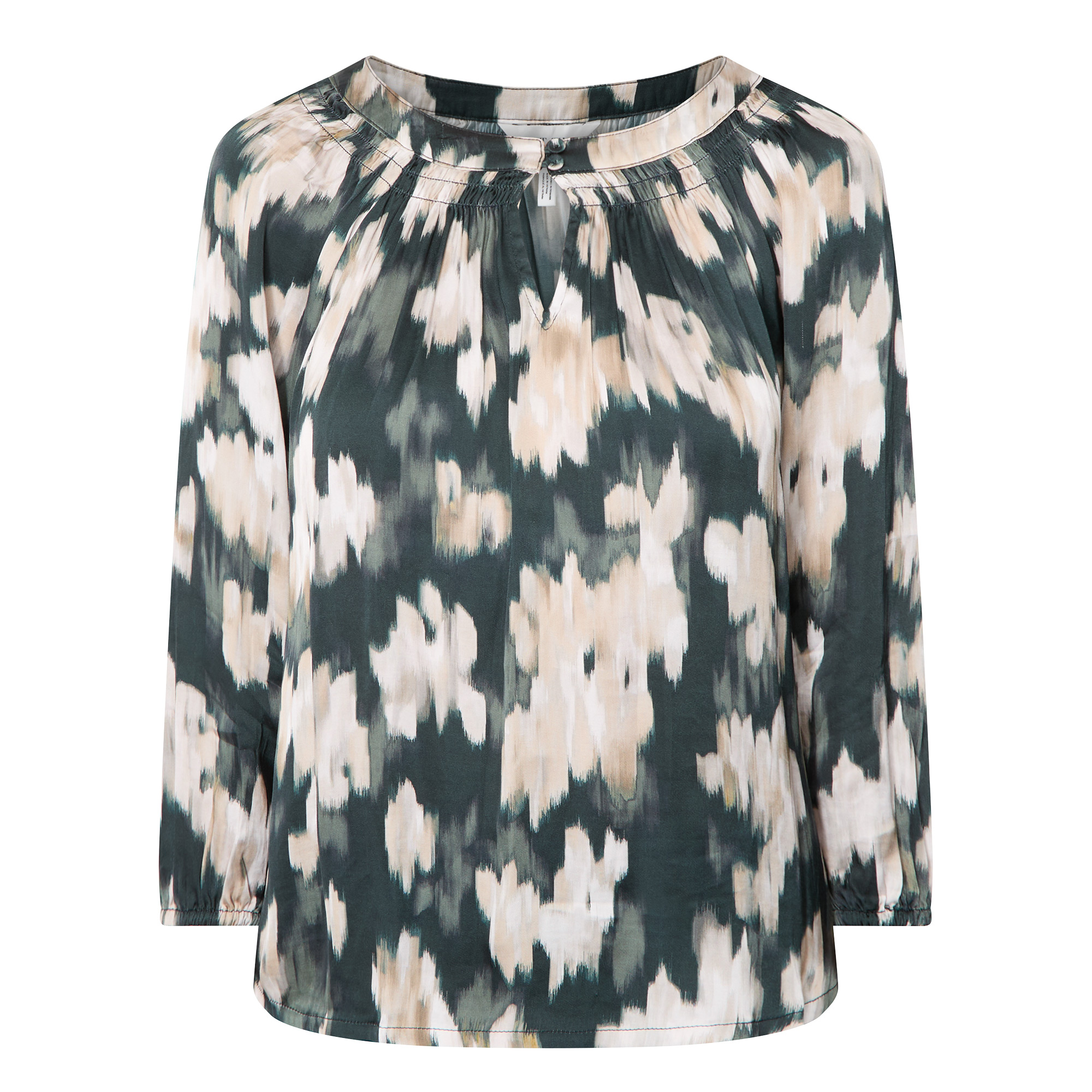 Part Two Catin Floral Keyhole Blouse