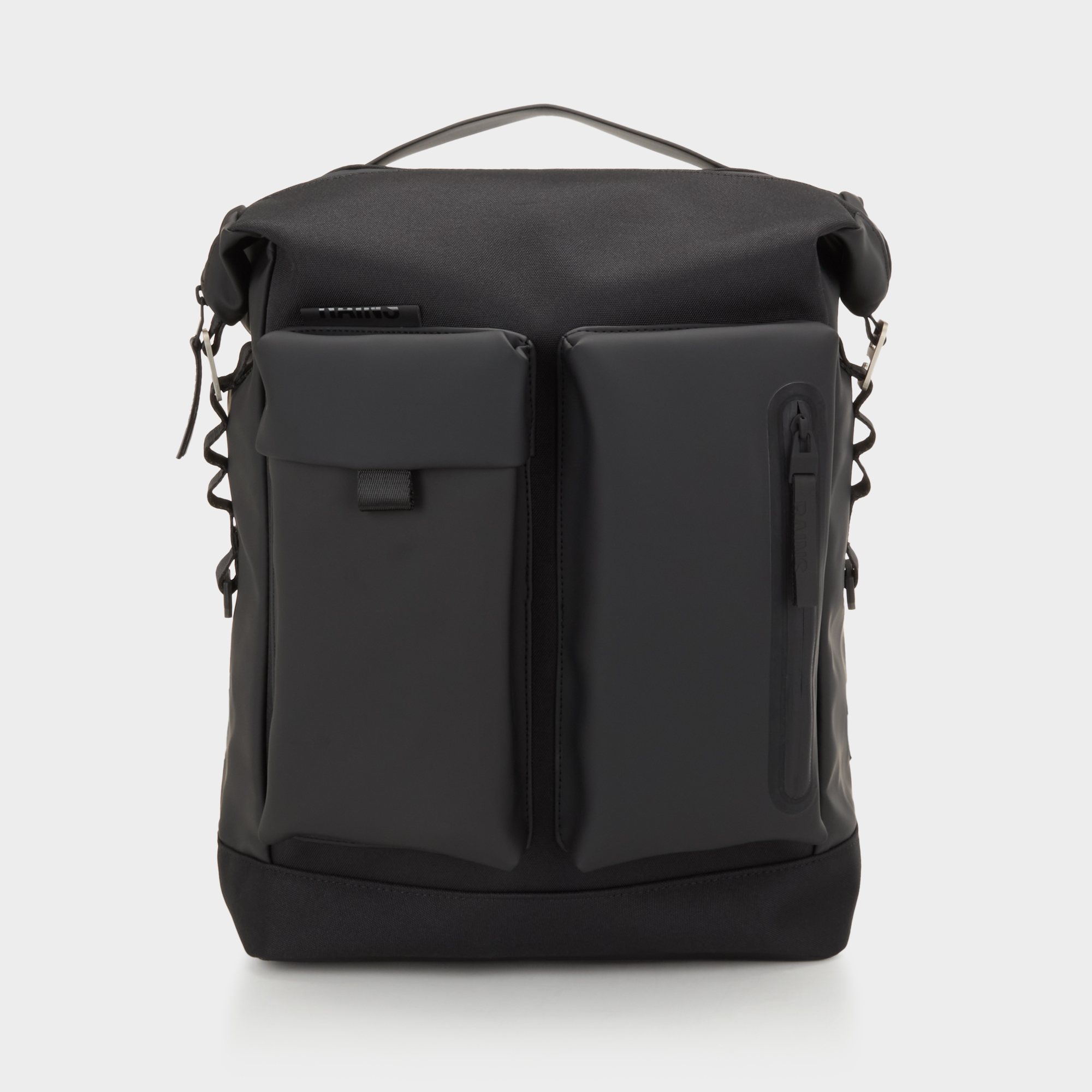 Rains Unisex Schwarz Otaru Backpack 16″ | Travel | | One Size - Bild 7