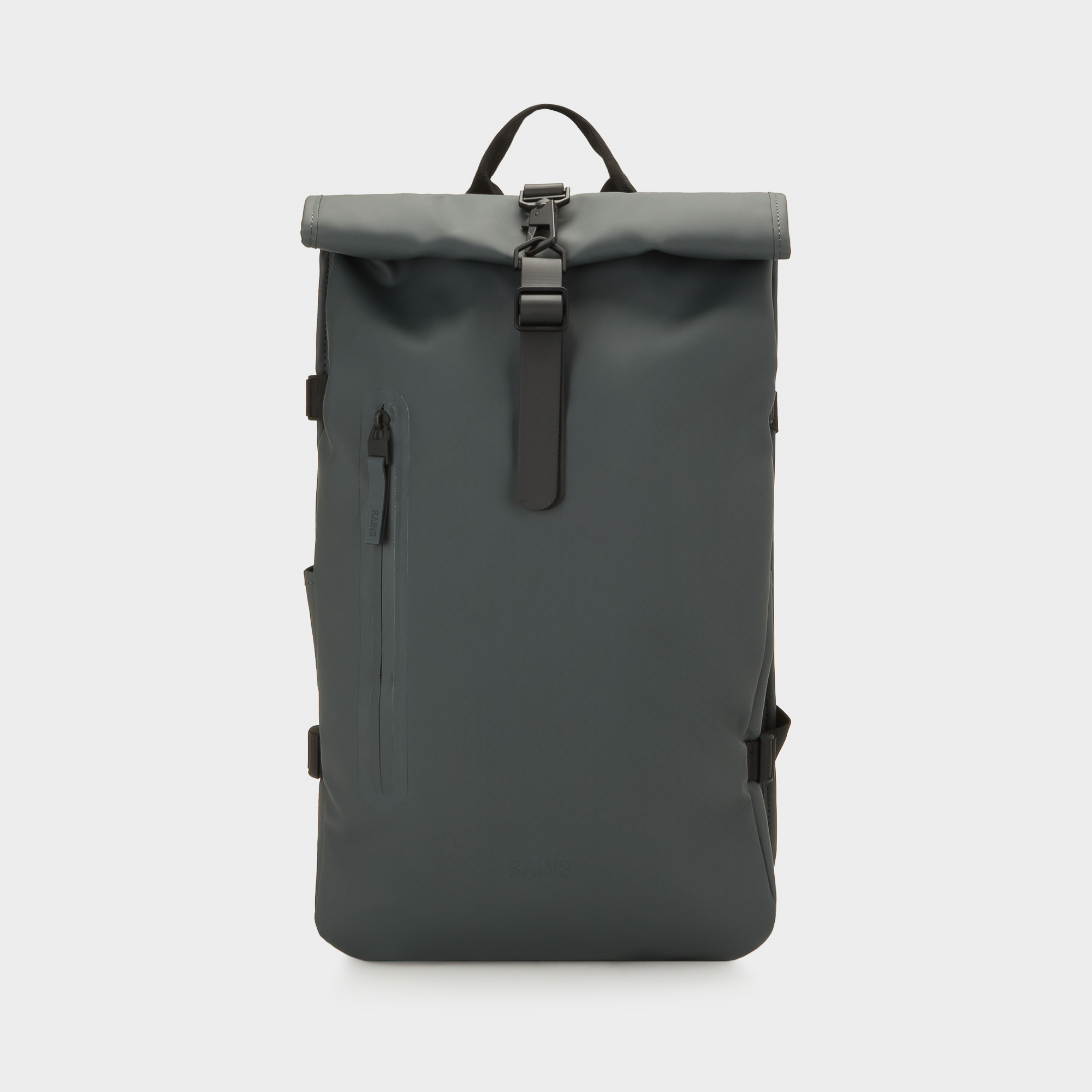 Rains Gris Rucksack Rolltop W3 - Bild 4