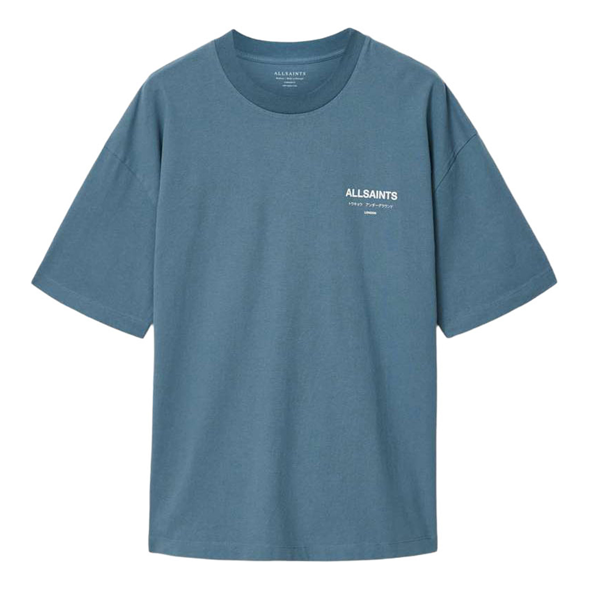 Allsaints Underground Oversized Logo T-Shirt