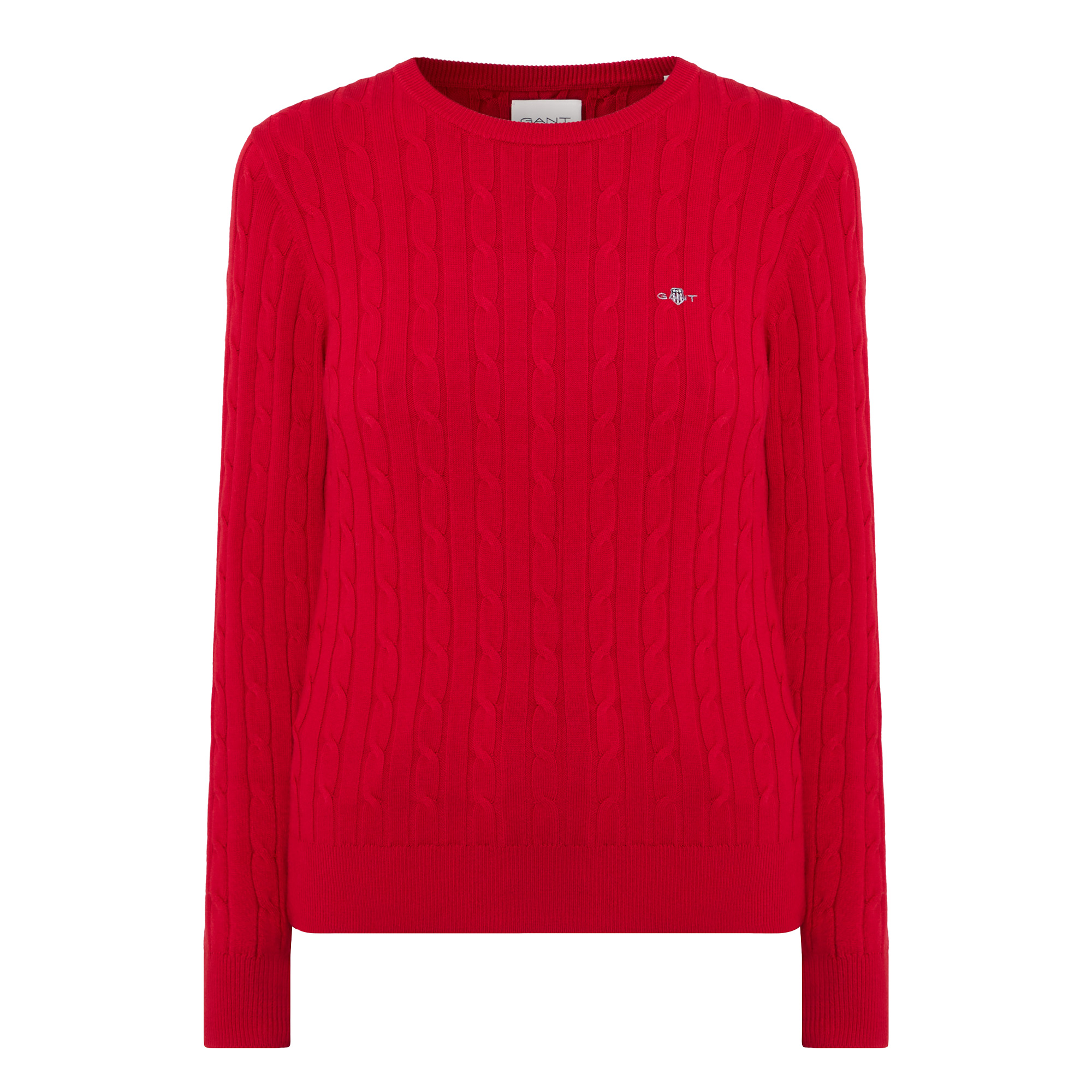 Gant Shield Logo Cable Knit Sweater - Bild 4