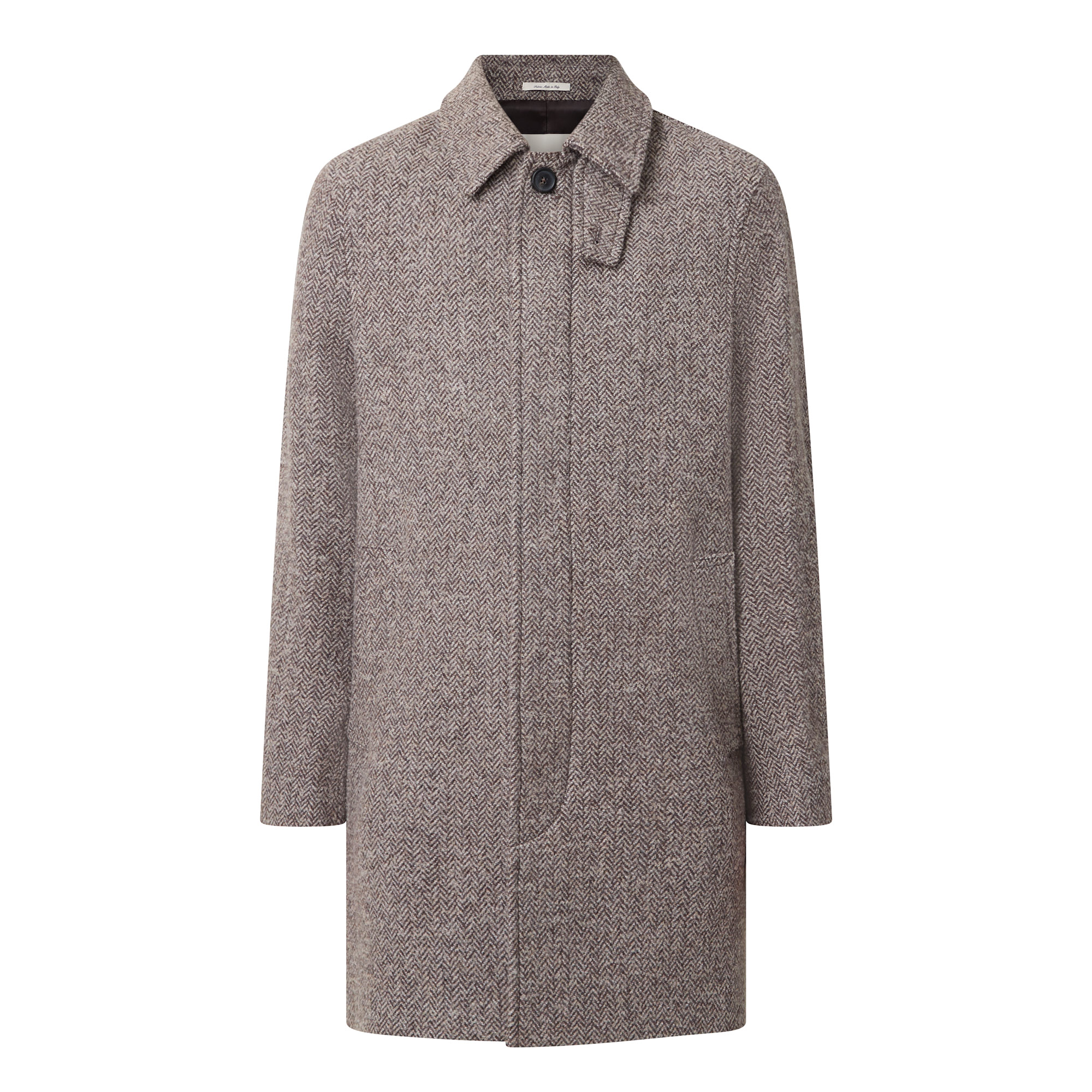 Gant Herren Beige Kurzer Wollmantel - Bild 4