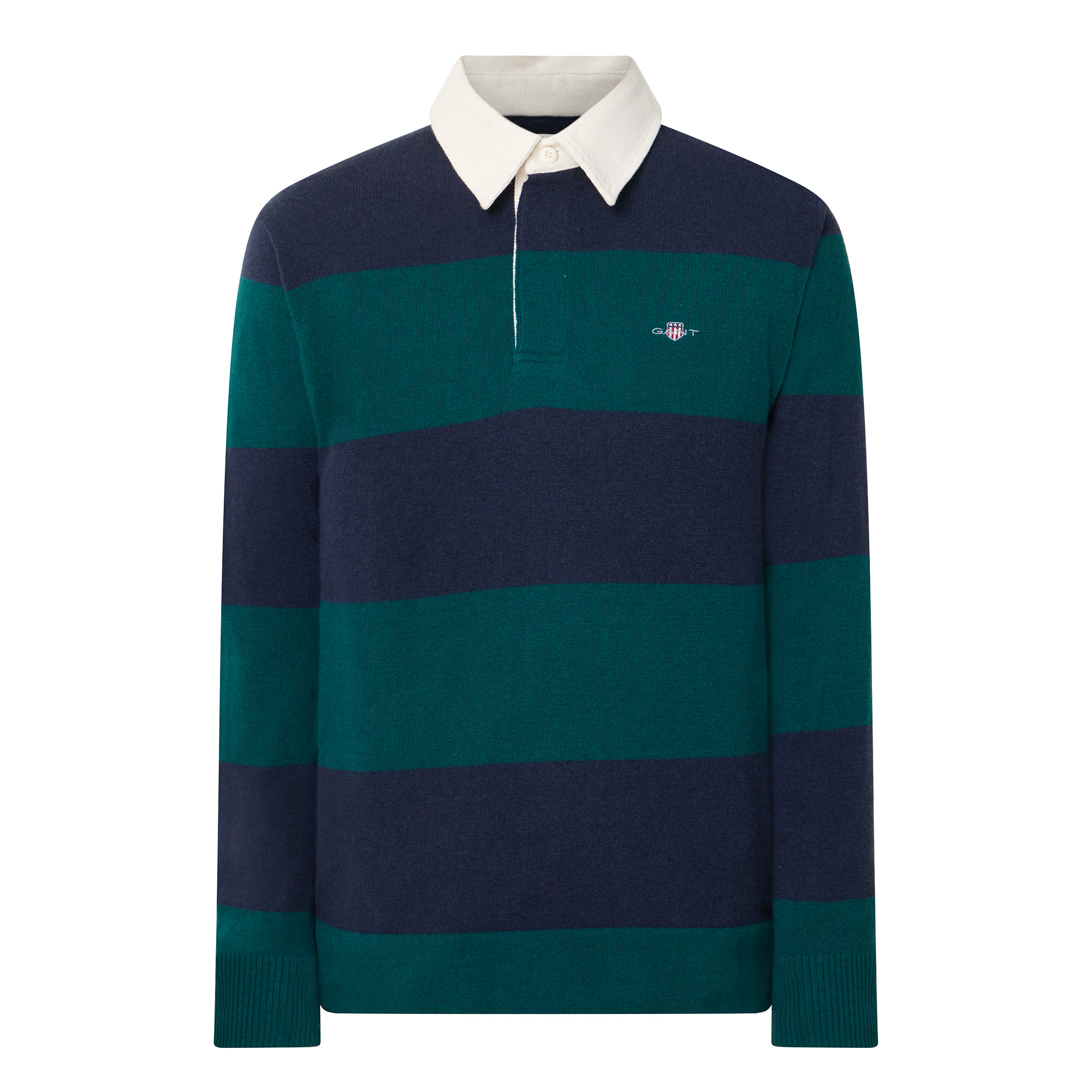 Gant Herren Grün Pullover Heavy Rugger, Gr. L - Bild 3