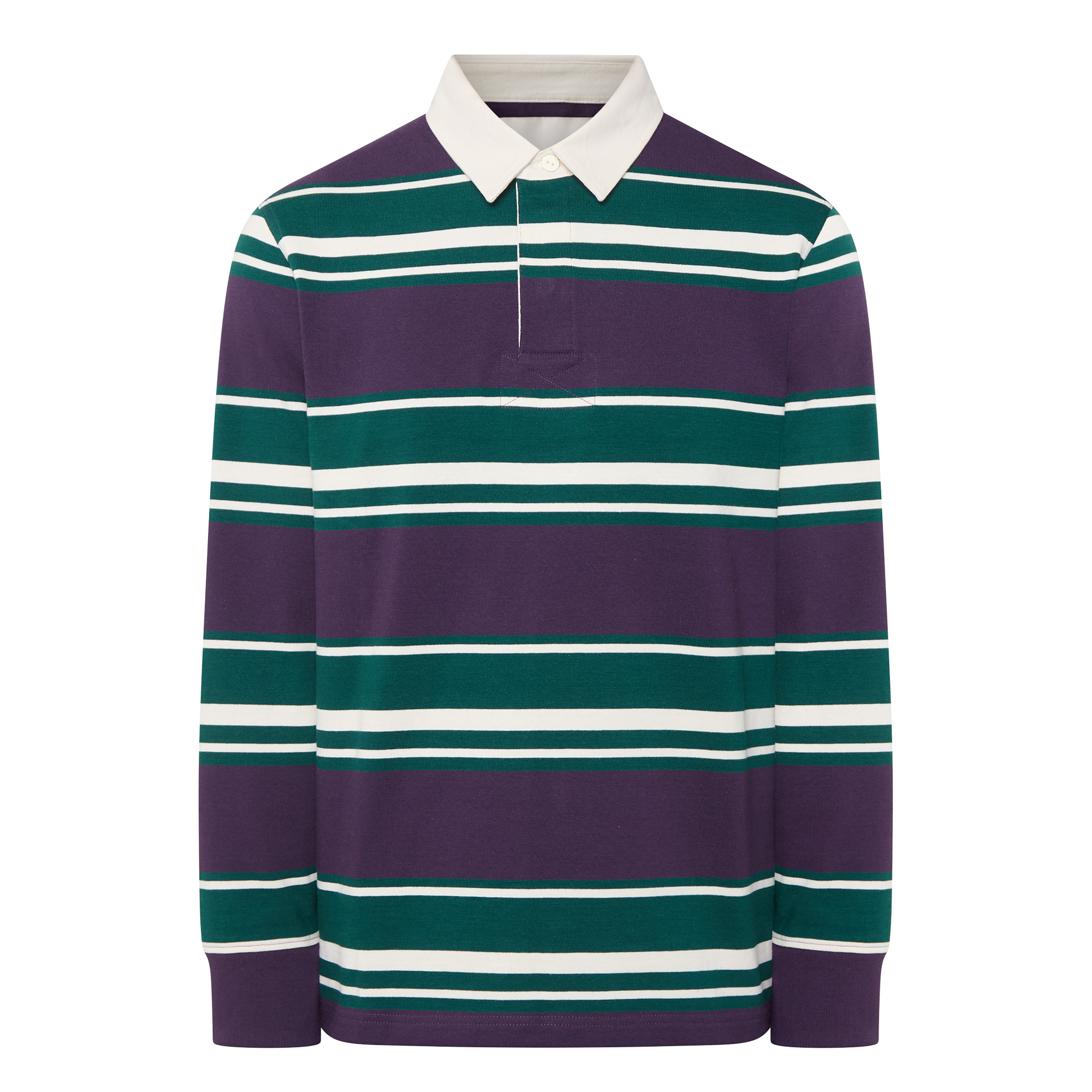 Gant Striped Heavy Rugger Sweatshirt