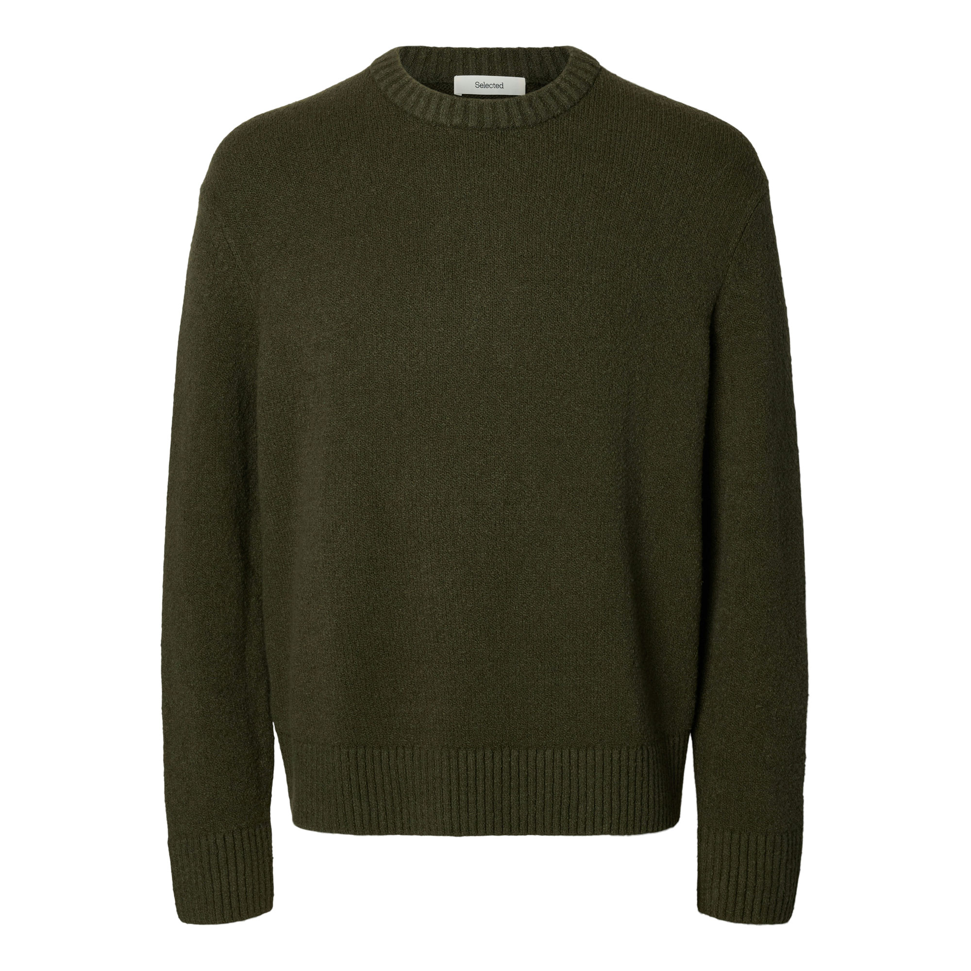 Selected Herren Pullover Grün Gr. Mittel - Bild 5