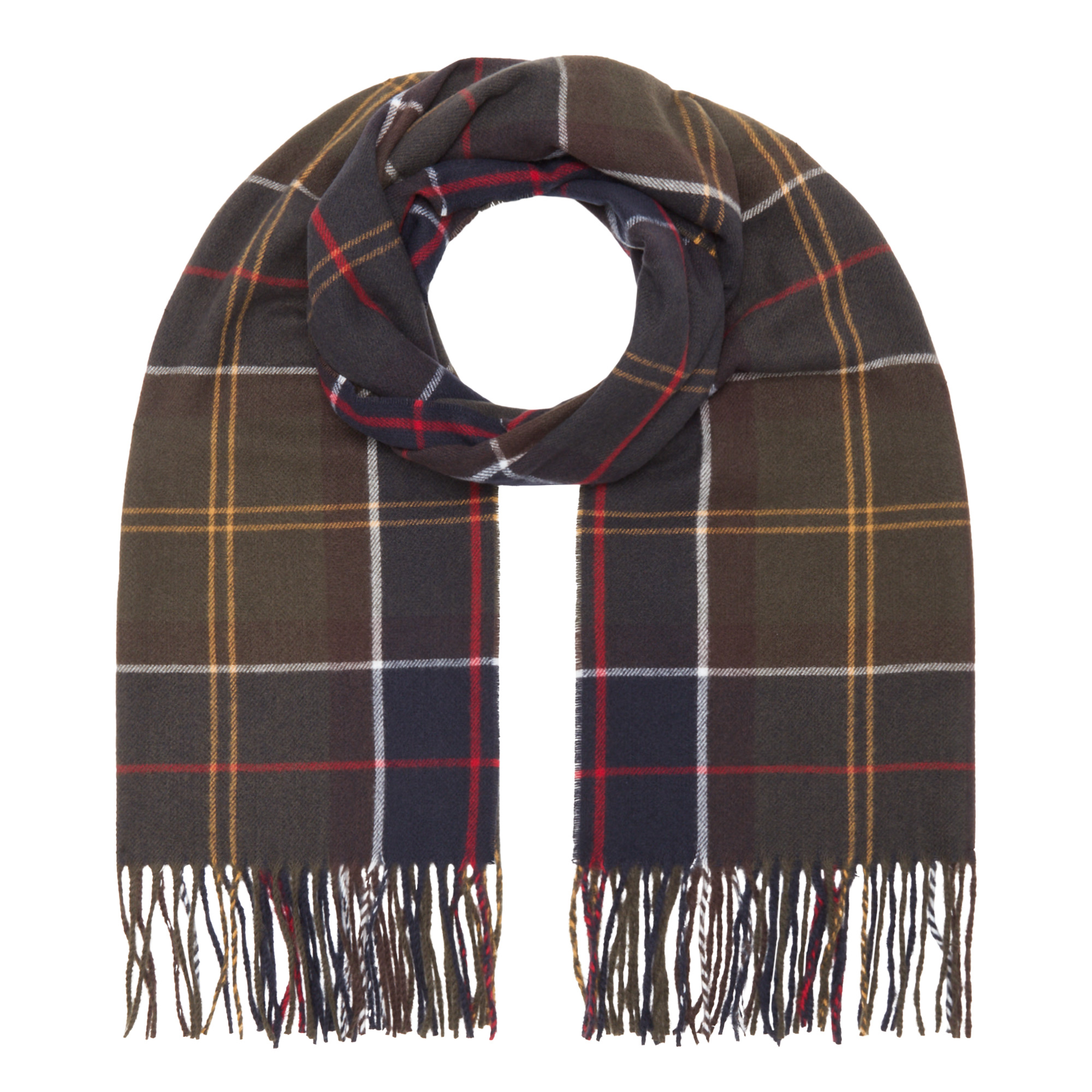 Barbour - Modischer Fransenschal - Accessories - Damen - Mehrfarbig - One Size - Bild 7