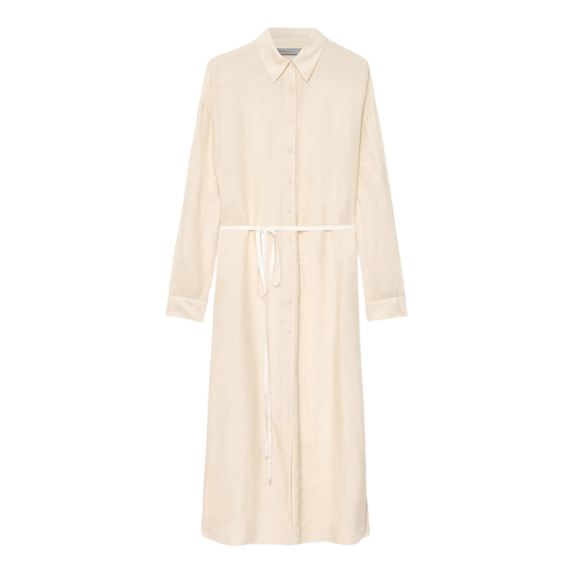 Allsaints Yurra Oversized Belted Shirt Dress
