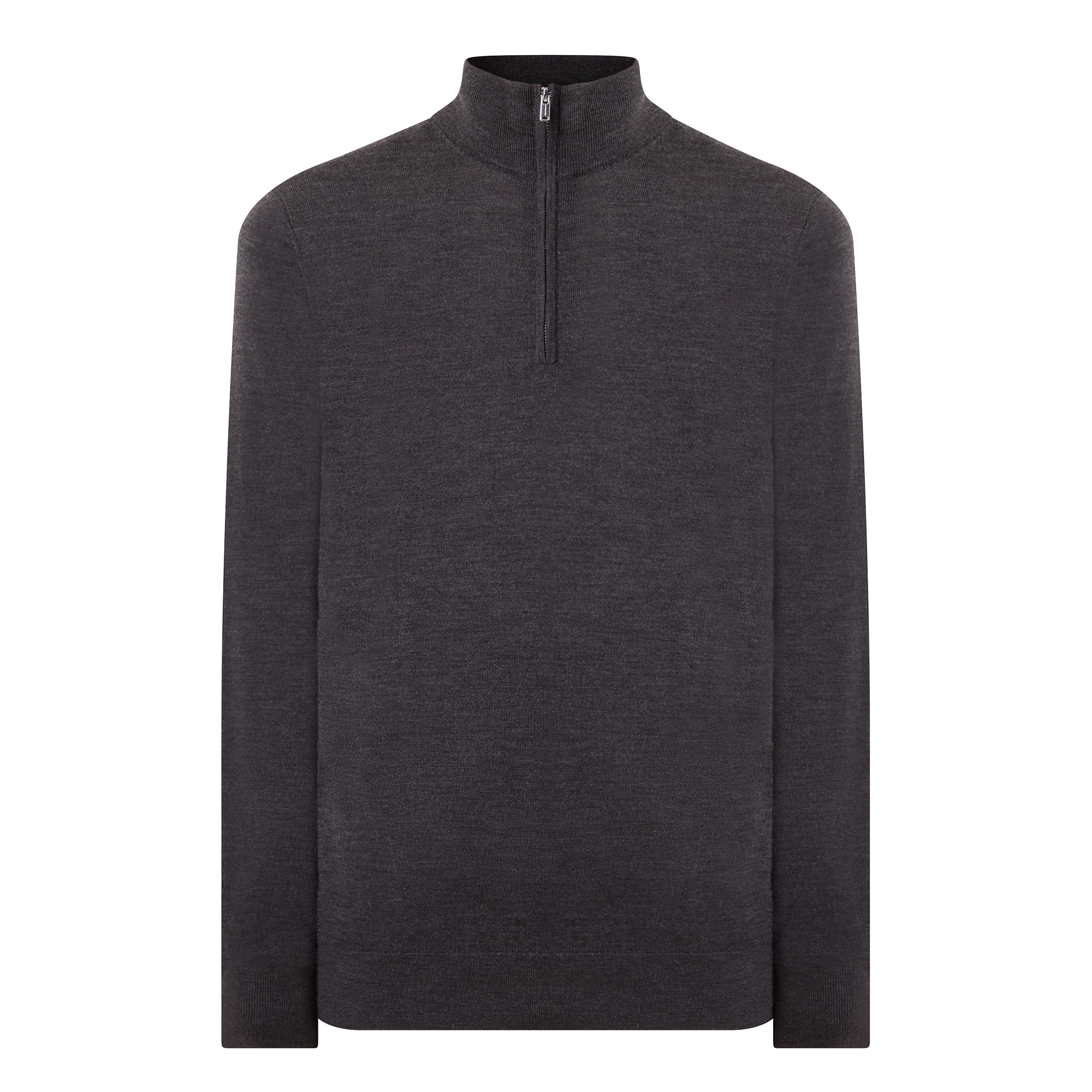 Profuomo Merino Extra Fine Half-Zip Sweater