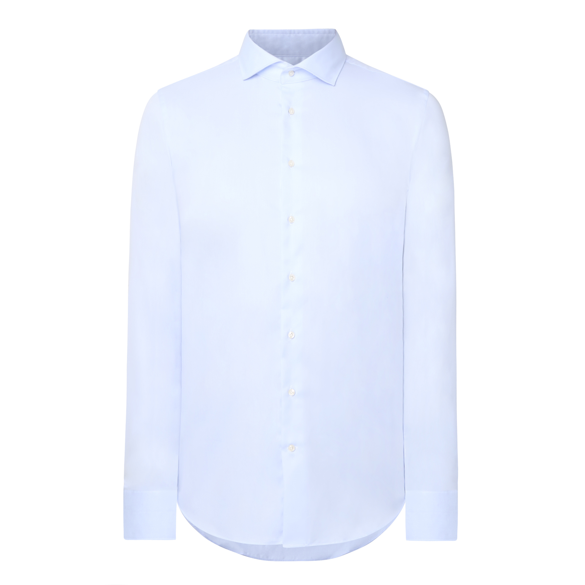 Profuomo Twill Slim Fit Single-Cuff Formal Shirt