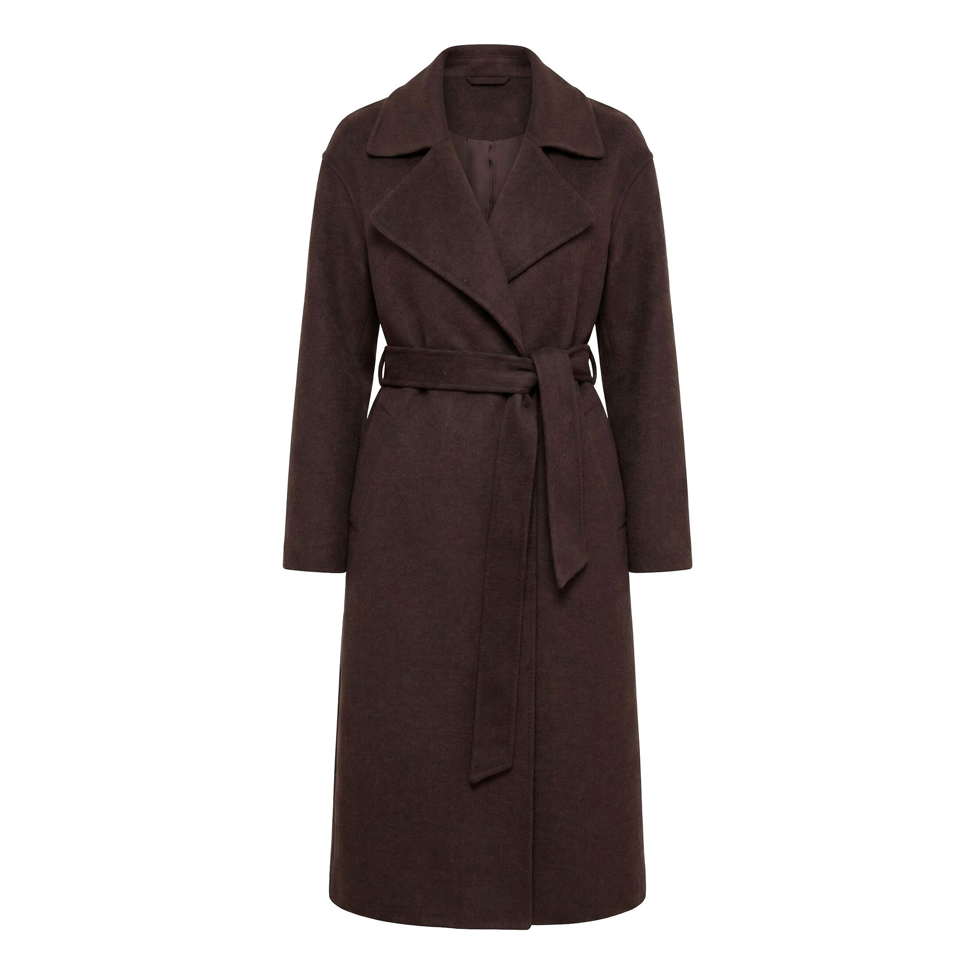 Forever New Rebecca Relaxed Belted Coat