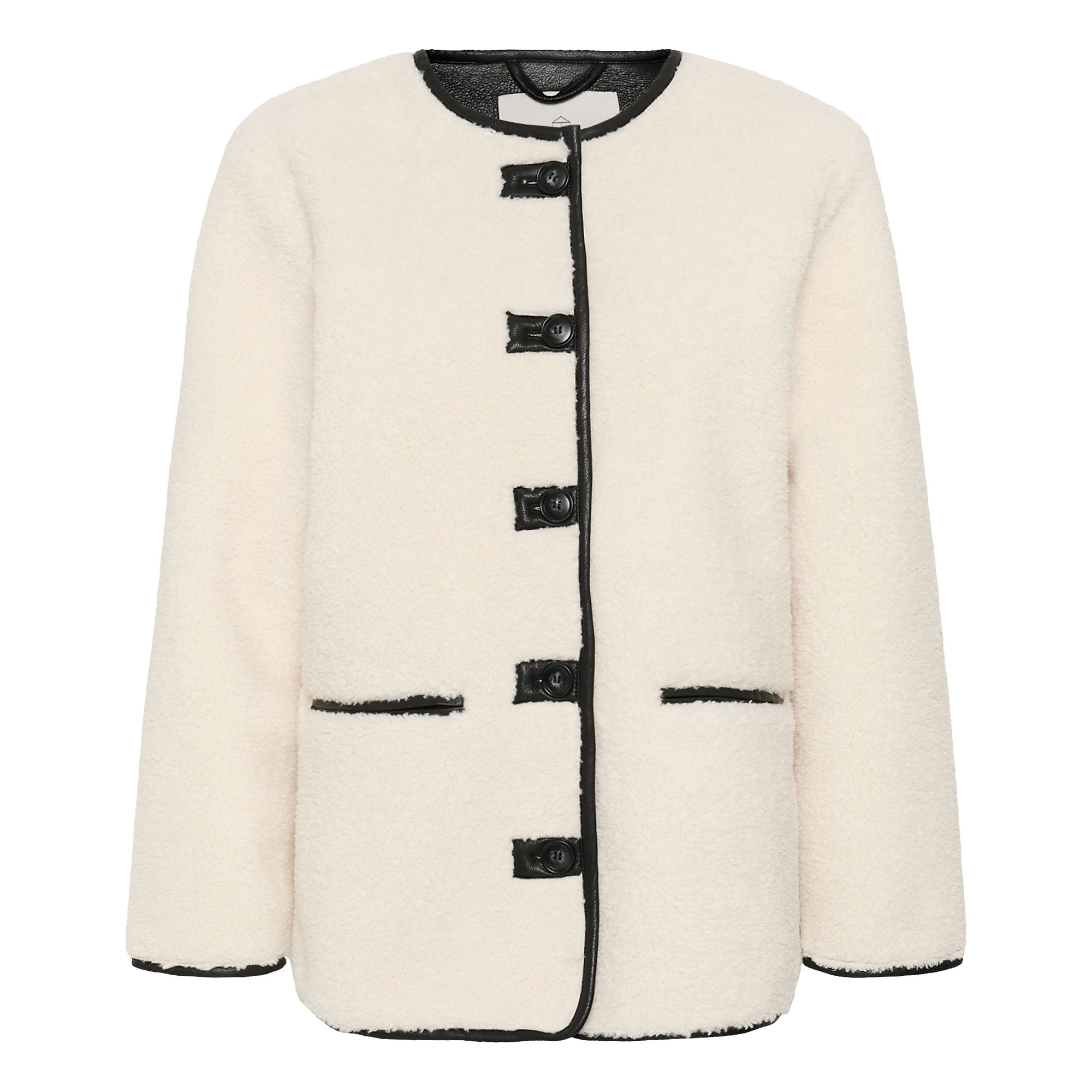 Kaffe Damen Blanc Fleece Für Sandra - Bild 3