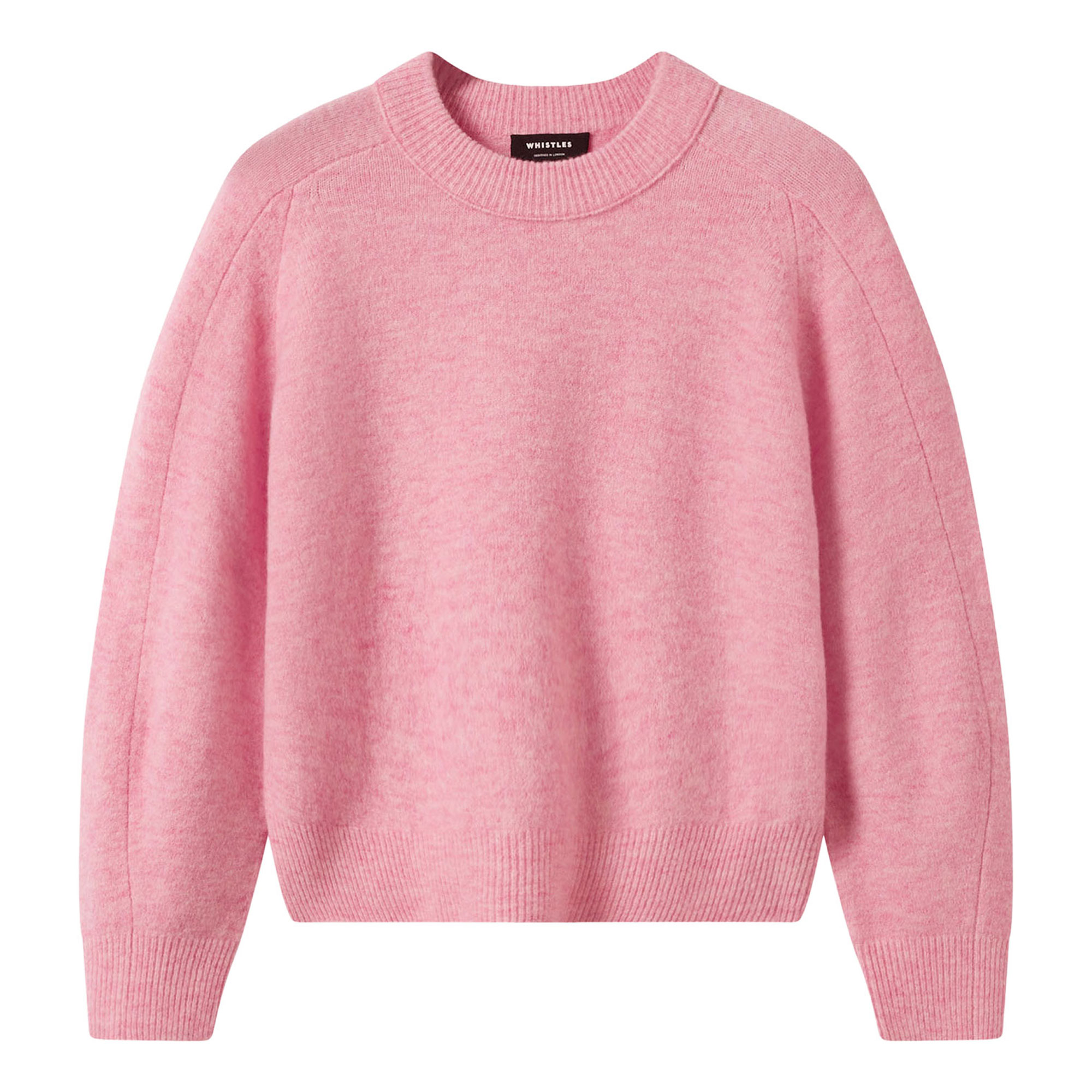 Whistles Curved Hem Knitted Sweater
