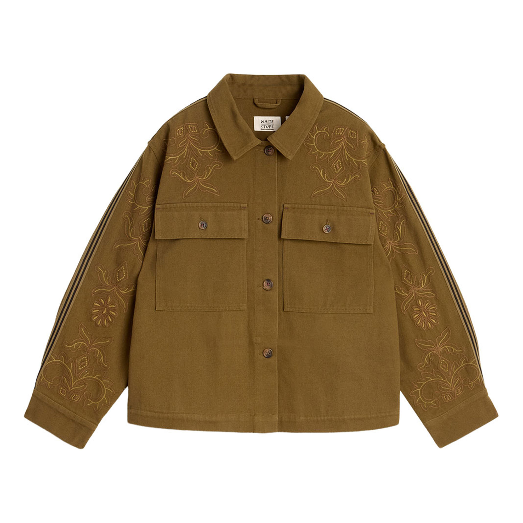 White Stuff Jade Embroidered Jacket
