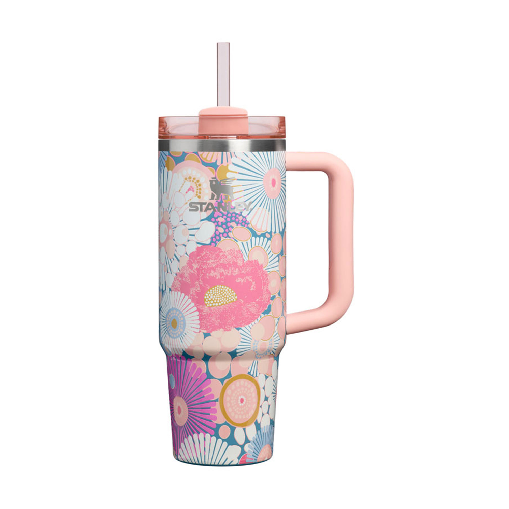 Stanley The Quencher H2.o Flowstate™ Tumbler 0.89L / 30Oz Sorbet Wildflower - Saison - Image 2
