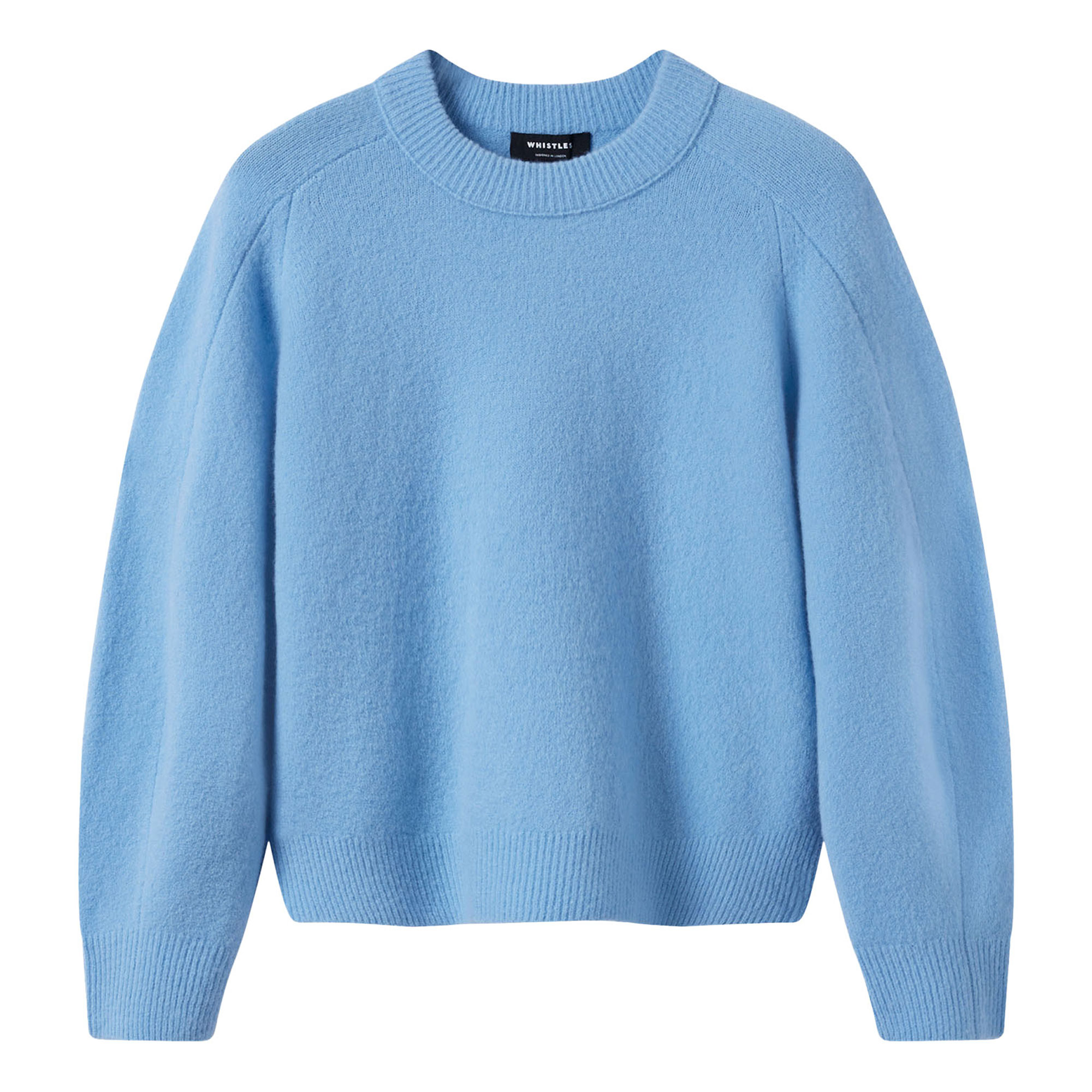 Whistles Curved Hem Knitted Sweater