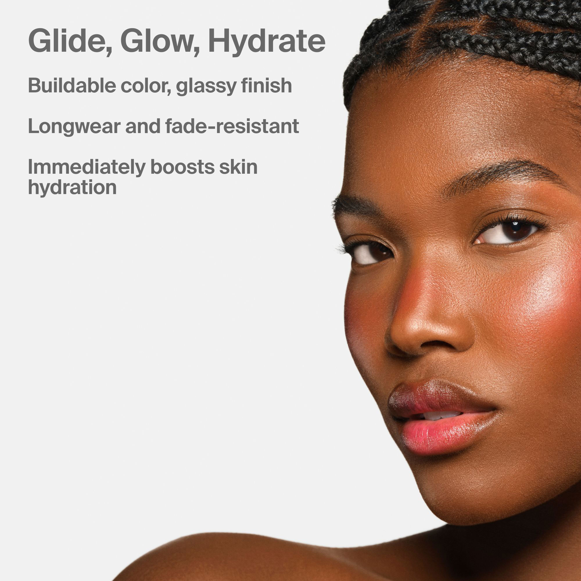 HAUS LABS Color Fuse Glassy Blush Balm Stick
