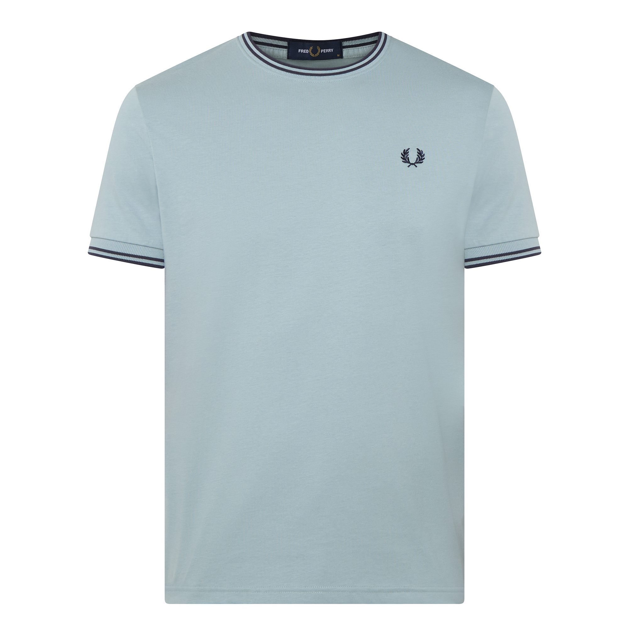 T-Shirt FRED PERRY Twin Tipped T-shirt White M - Bild 3