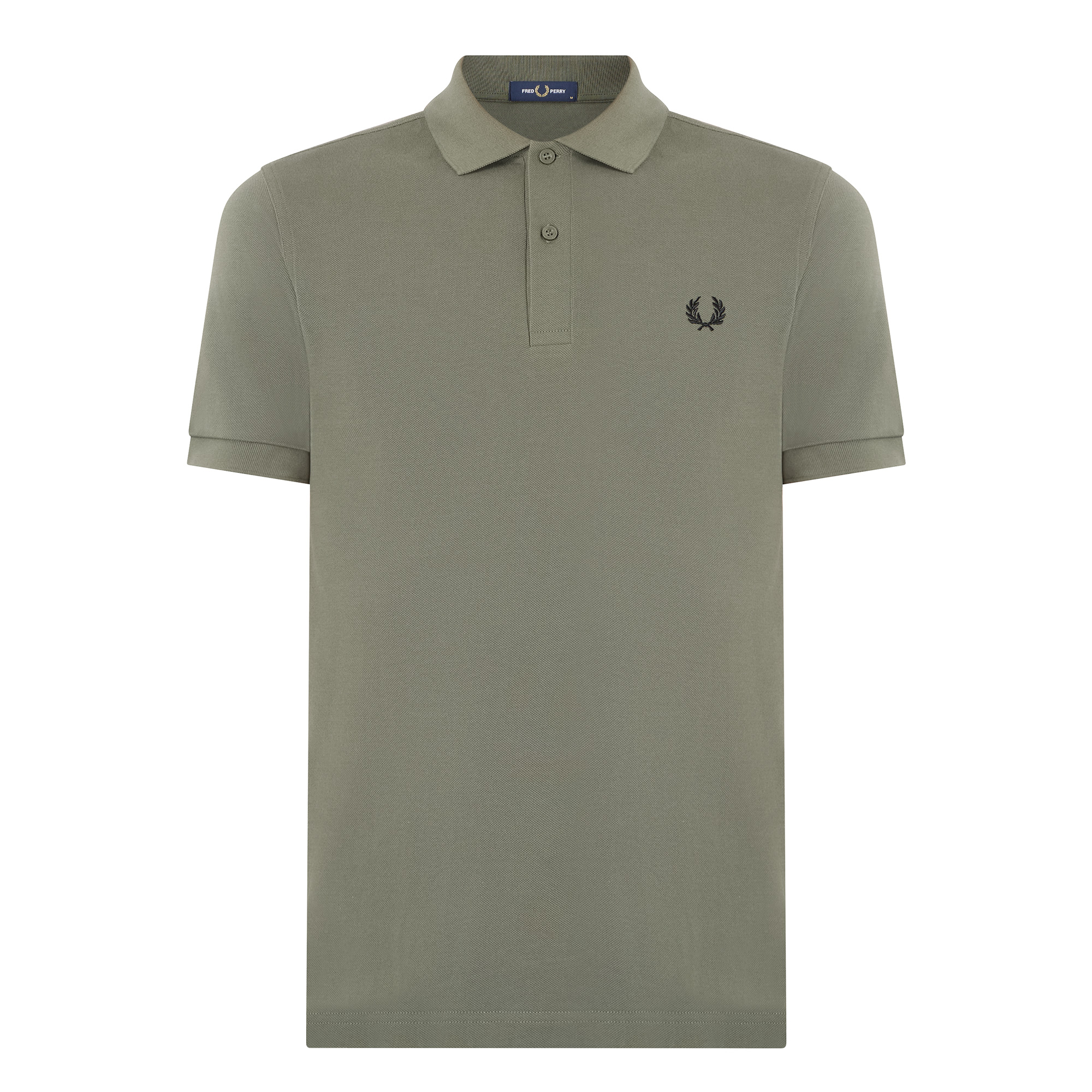 Fred Perry Herren Grün Polo-Shirt Baumwoll-Piqué - Bild 3