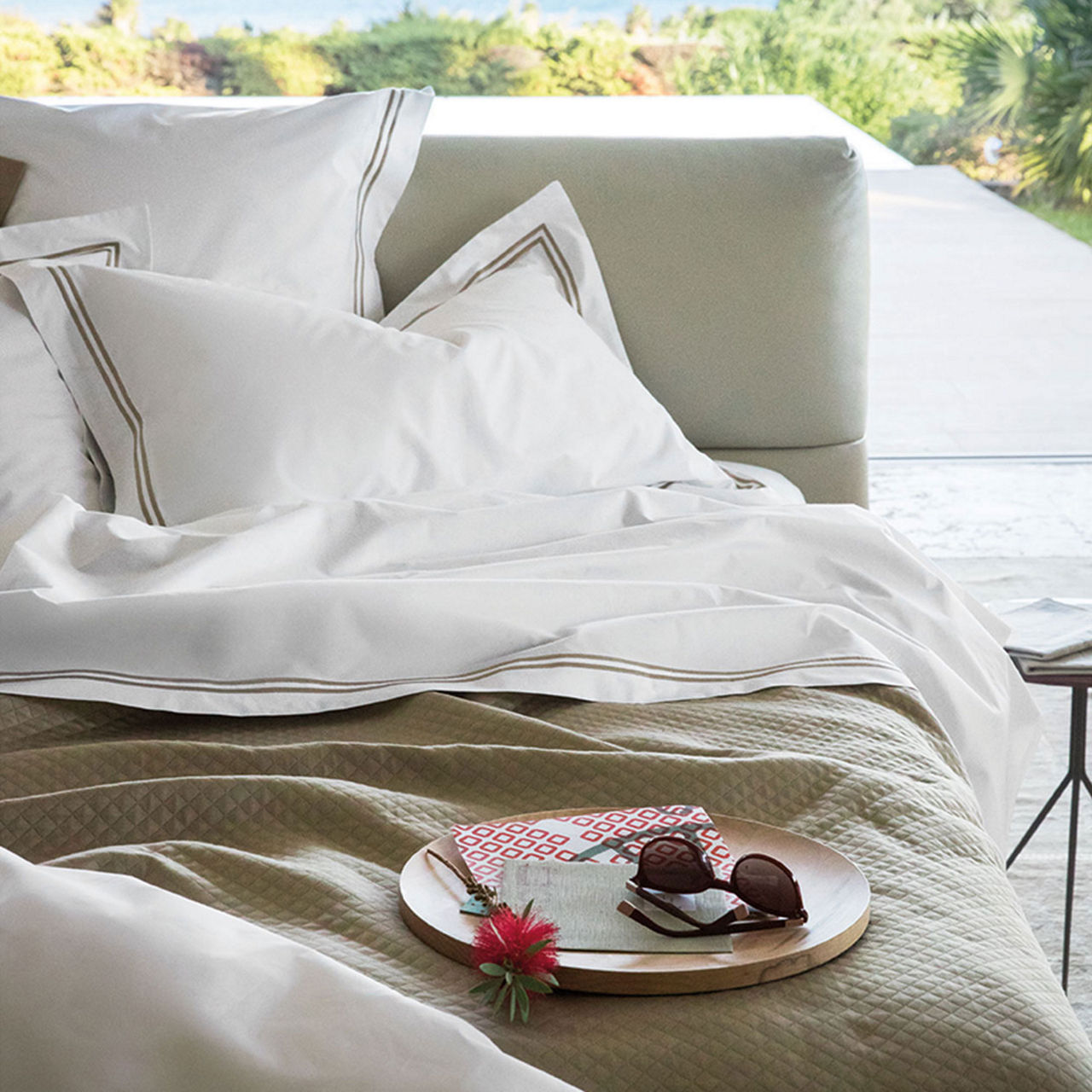 Hotel Collection Coordinated Bedding White & White