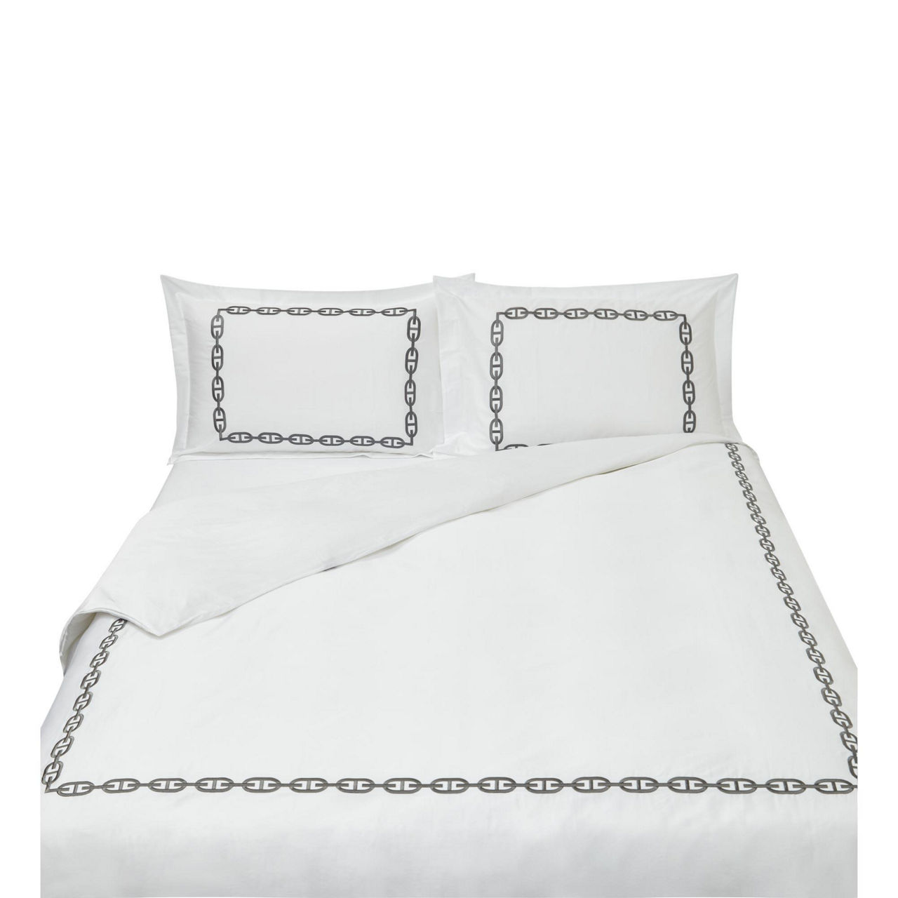 Pelham Grey Coordinated Bedding Dark Grey