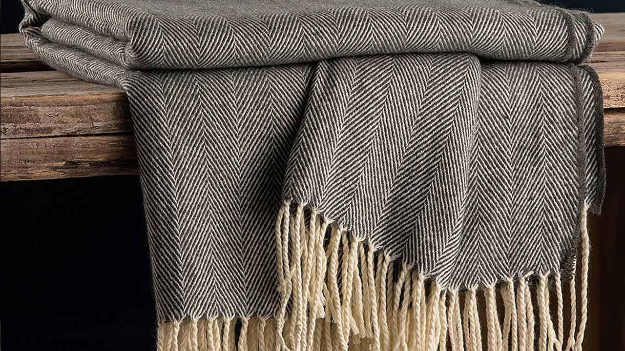 A throw for outdoor spaces