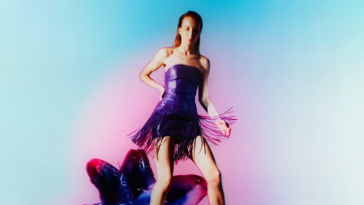 purple dress