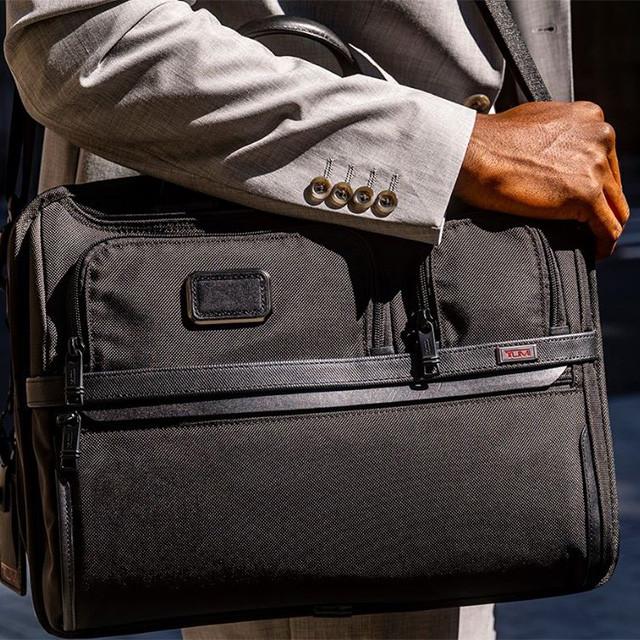 black laptop bag